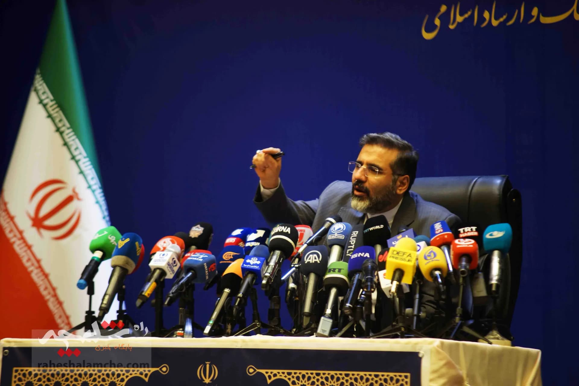 نشست خبری وزیر فرهنگ و ارشاد اسلامی برگزار شد +تصاویر — تصویر 22