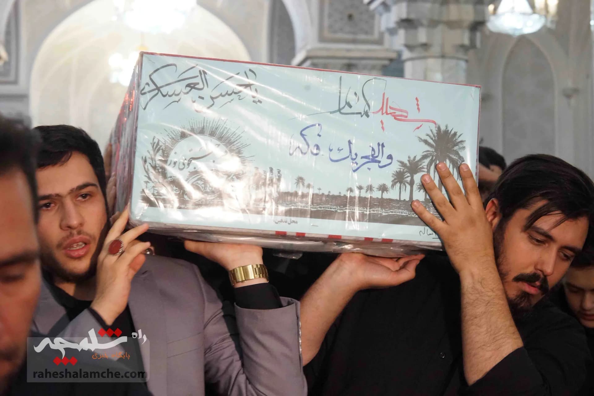 گزارش تصویری مراسم شب قدر و وداع با شهید گمنام در مدرسه عالی شهید مطهری — تصویر 60