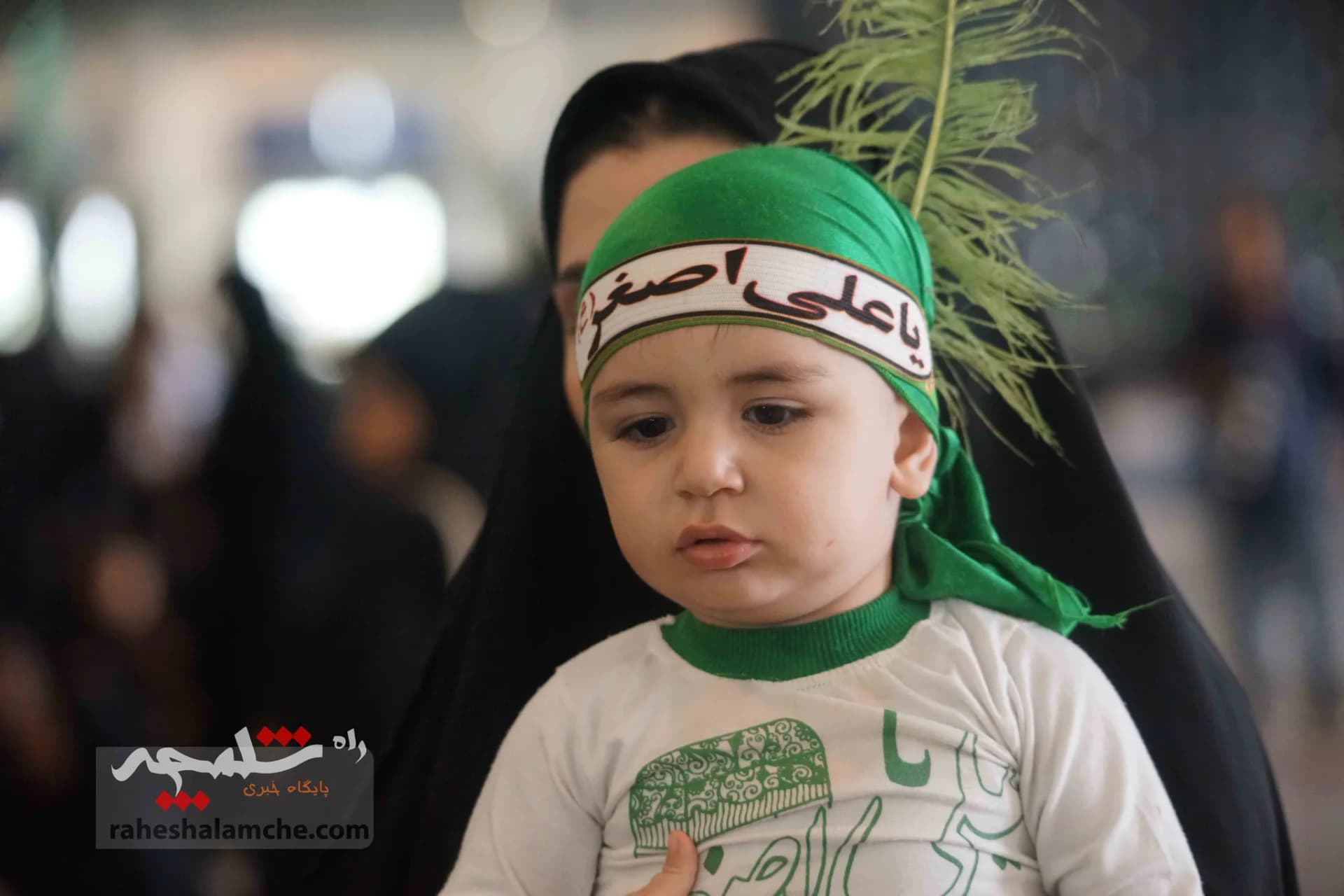 اجتماع بزرگ شیرخوارگان حسینی به یاد کودکان غزه + تصاویر — تصویر 20