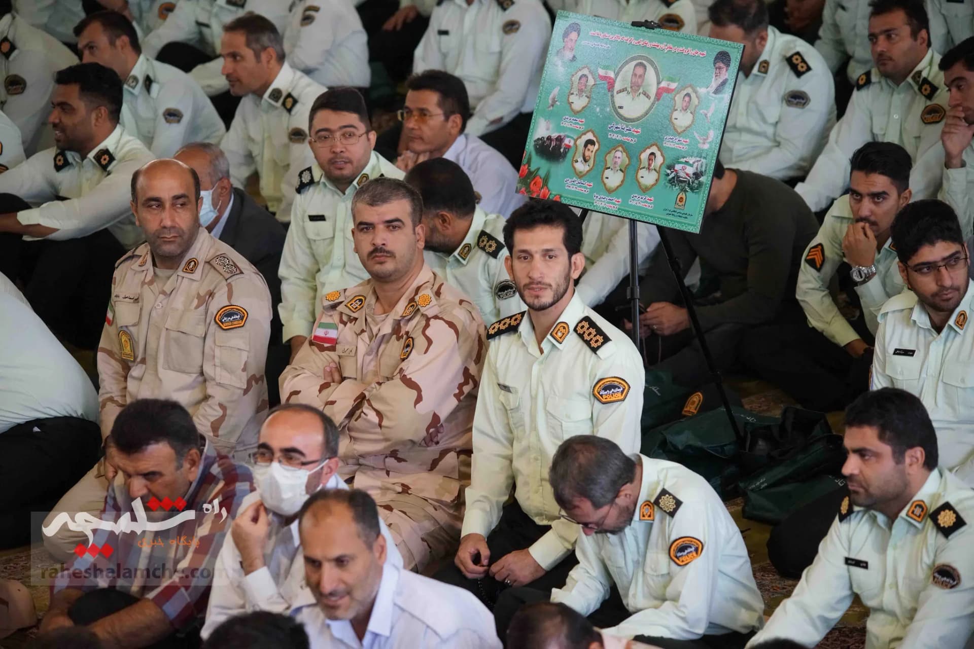 گزارش تصویری نمازجمعه تهران در هفته نیروی انتظامی — تصویر 32