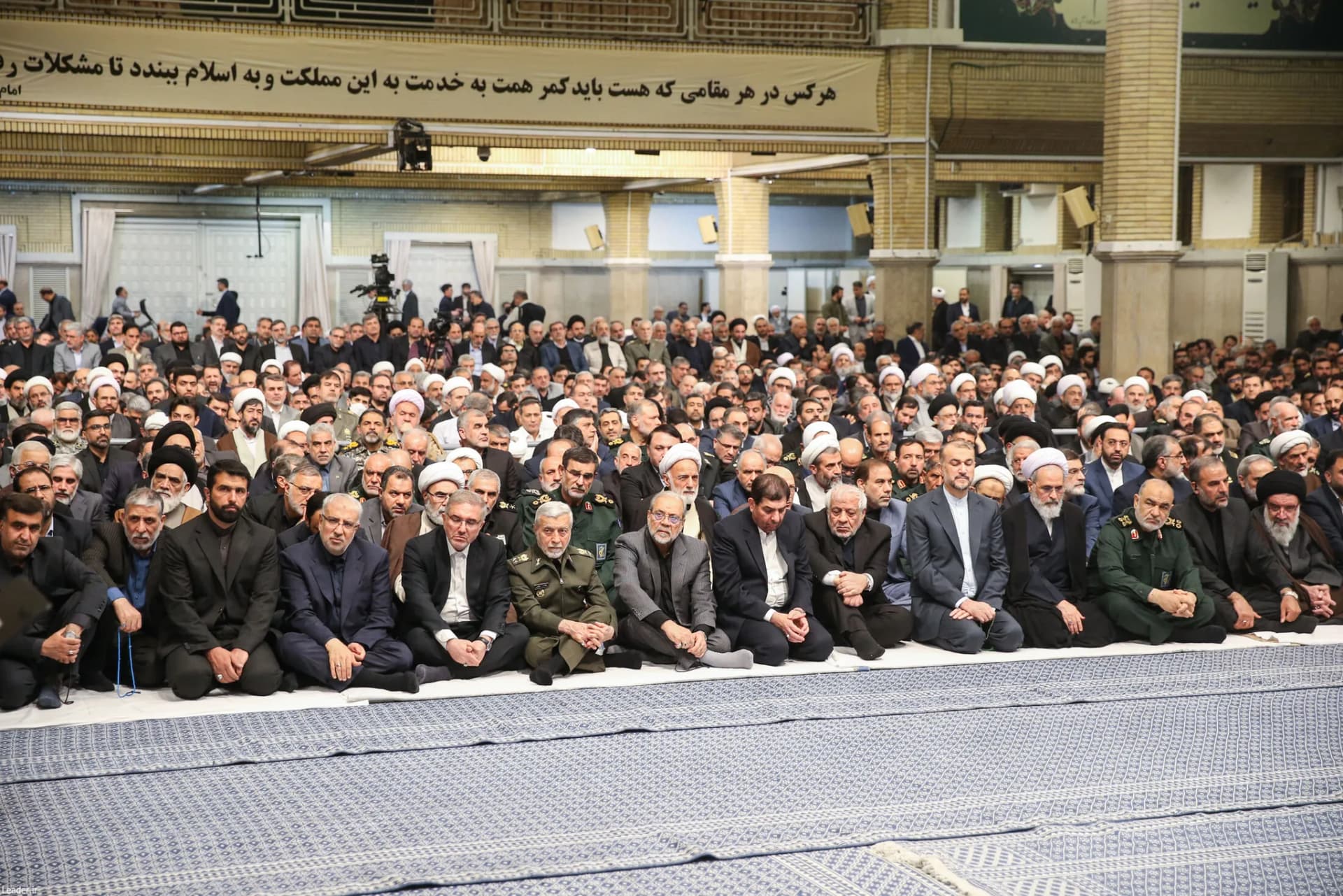 دیدار رمضانی کارگزارن نظام با رهبر انقلاب +تصاویر — تصویر 50