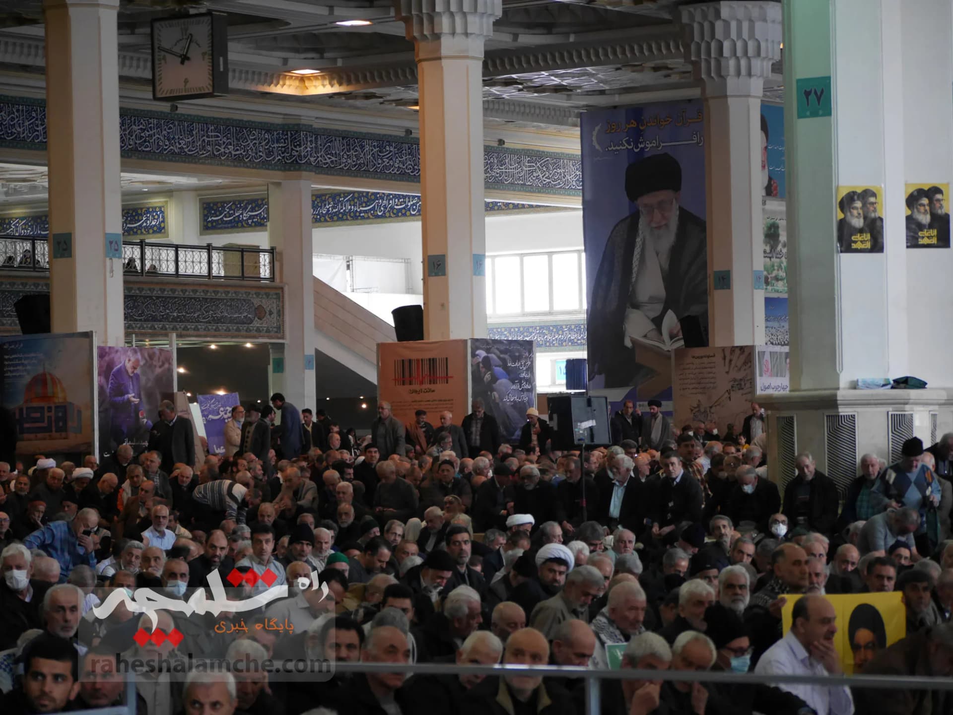 اولین نماز جمعه تهران در ماه مبارک رمضان برگزار شد +تصاویر — تصویر 54