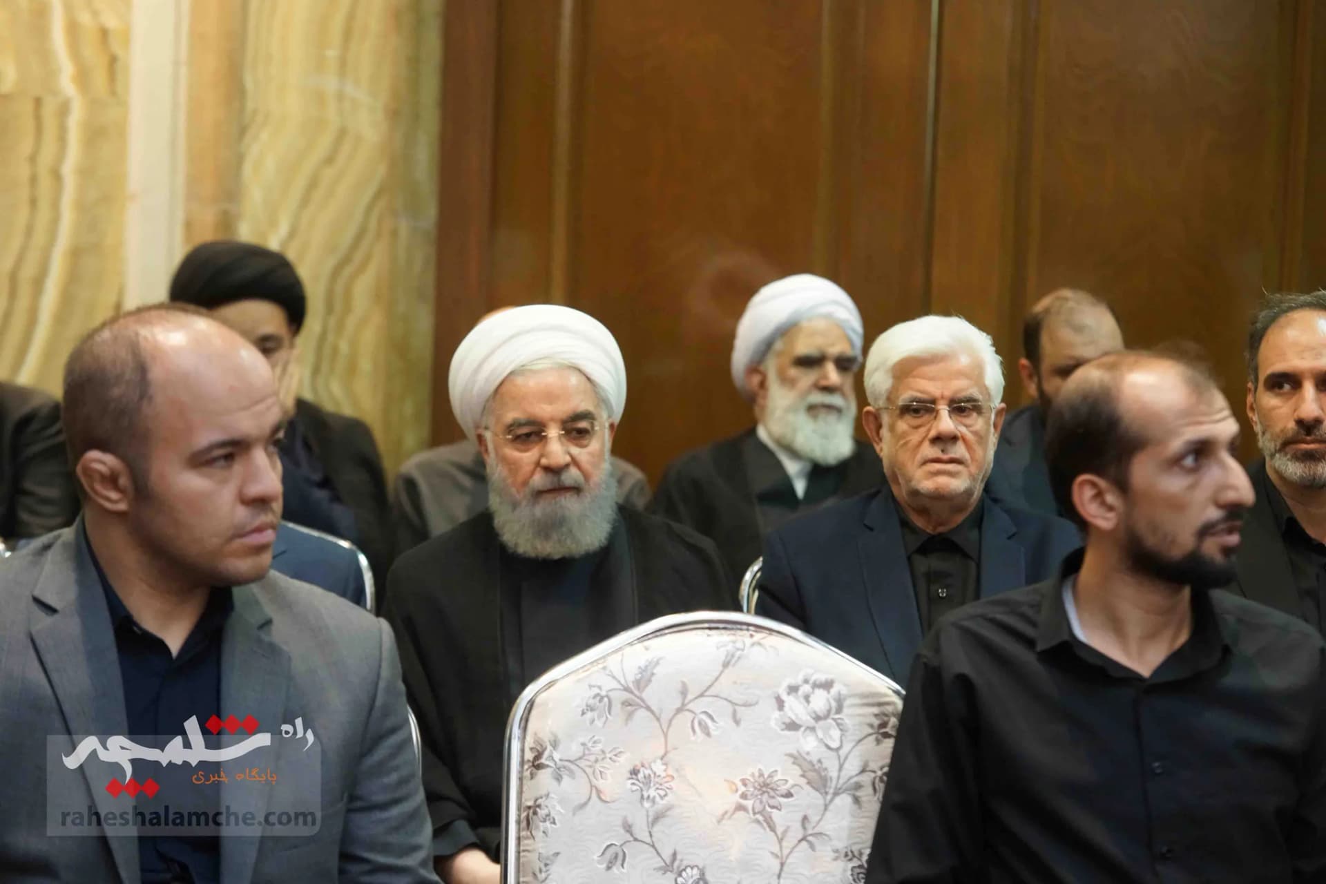 مراسم ختم پدر شهیدان حجازی چه کسانی حضور داشتند؟ +تصاویر — تصویر 2