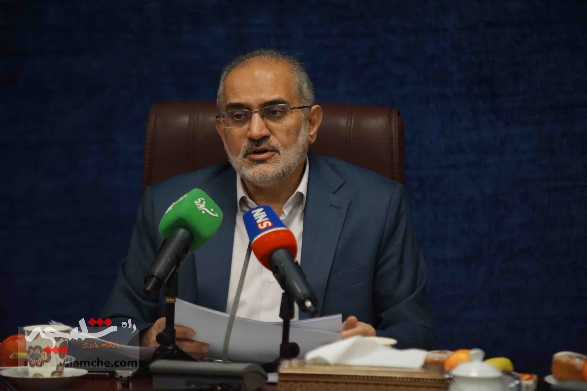 مراسم دیدار و تجلیل سیدمحمد حسینی از خبرنگاران +تصاویر — تصویر 49