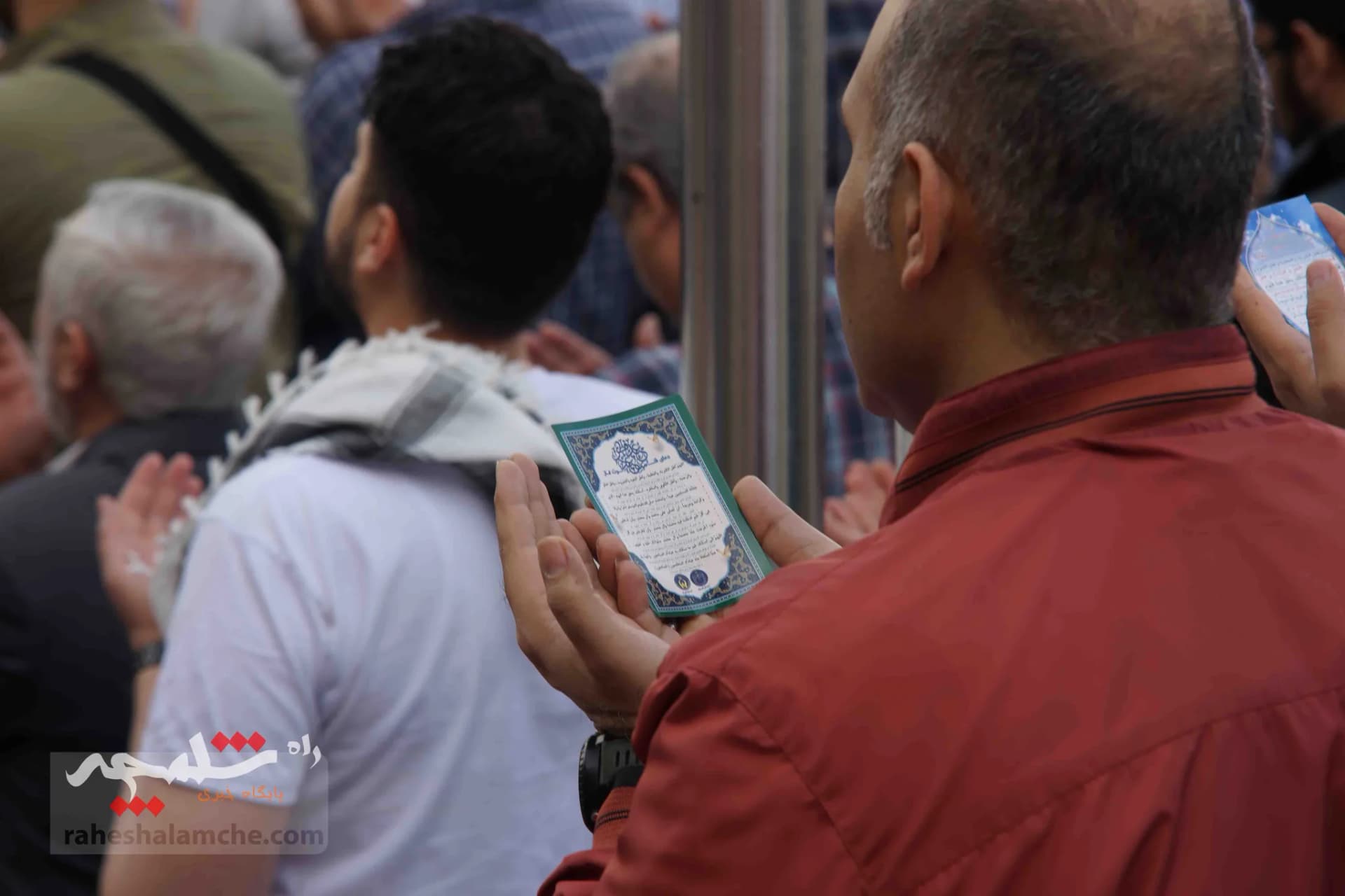 تصاویر اختصاصی راه شلمچه از بزرگترین نماز عید فطر در مصلی تهران — تصویر 30