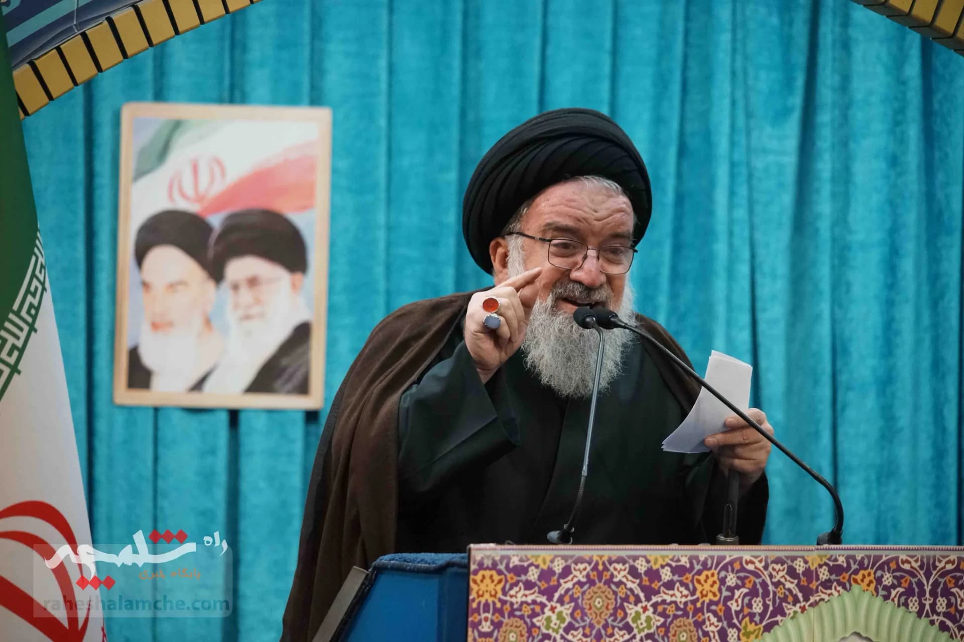 نماز جمعه این هفته تهران برگزار شد +تصاویر — تصویر 1