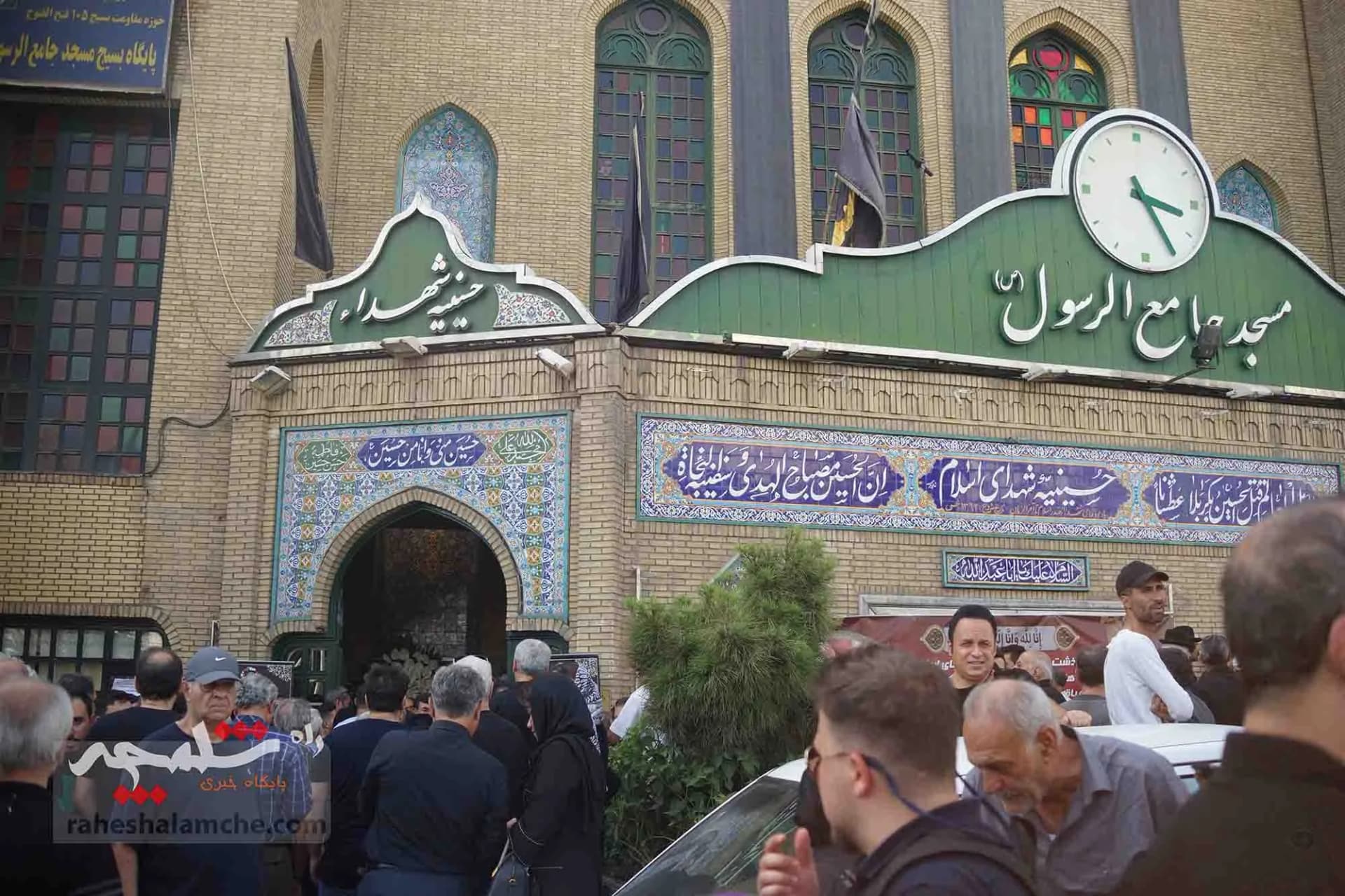 حاشیه‌هایی تصویری اختصاصی راه شلمچه از مراسم ختم «سعید راد» — تصویر 101