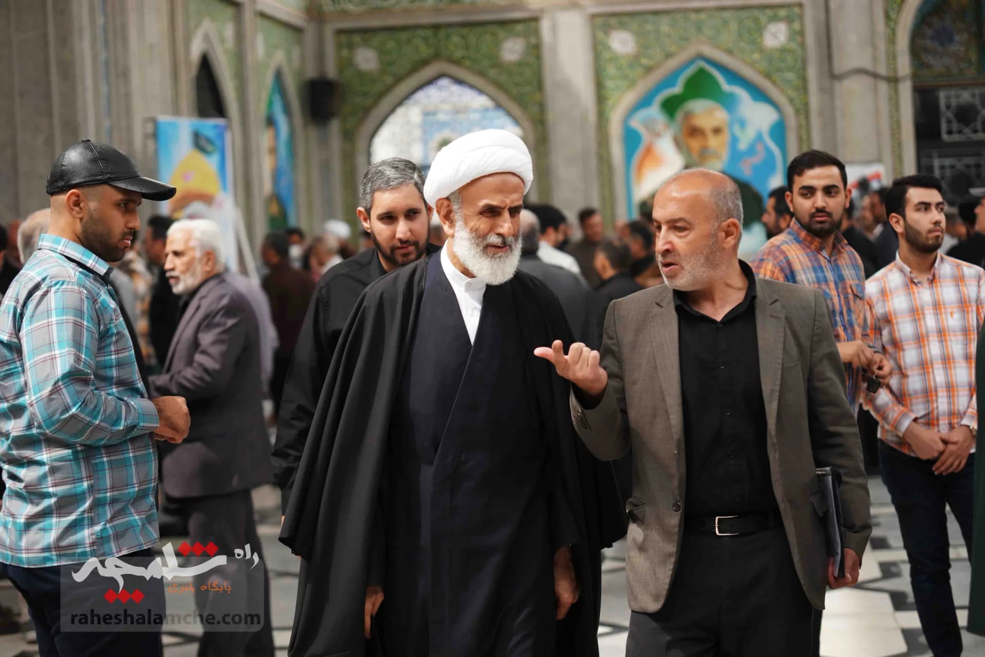 مراسم یادبود شهدای کنسولگری ایران در دمشق +تصاویر — تصویر 83