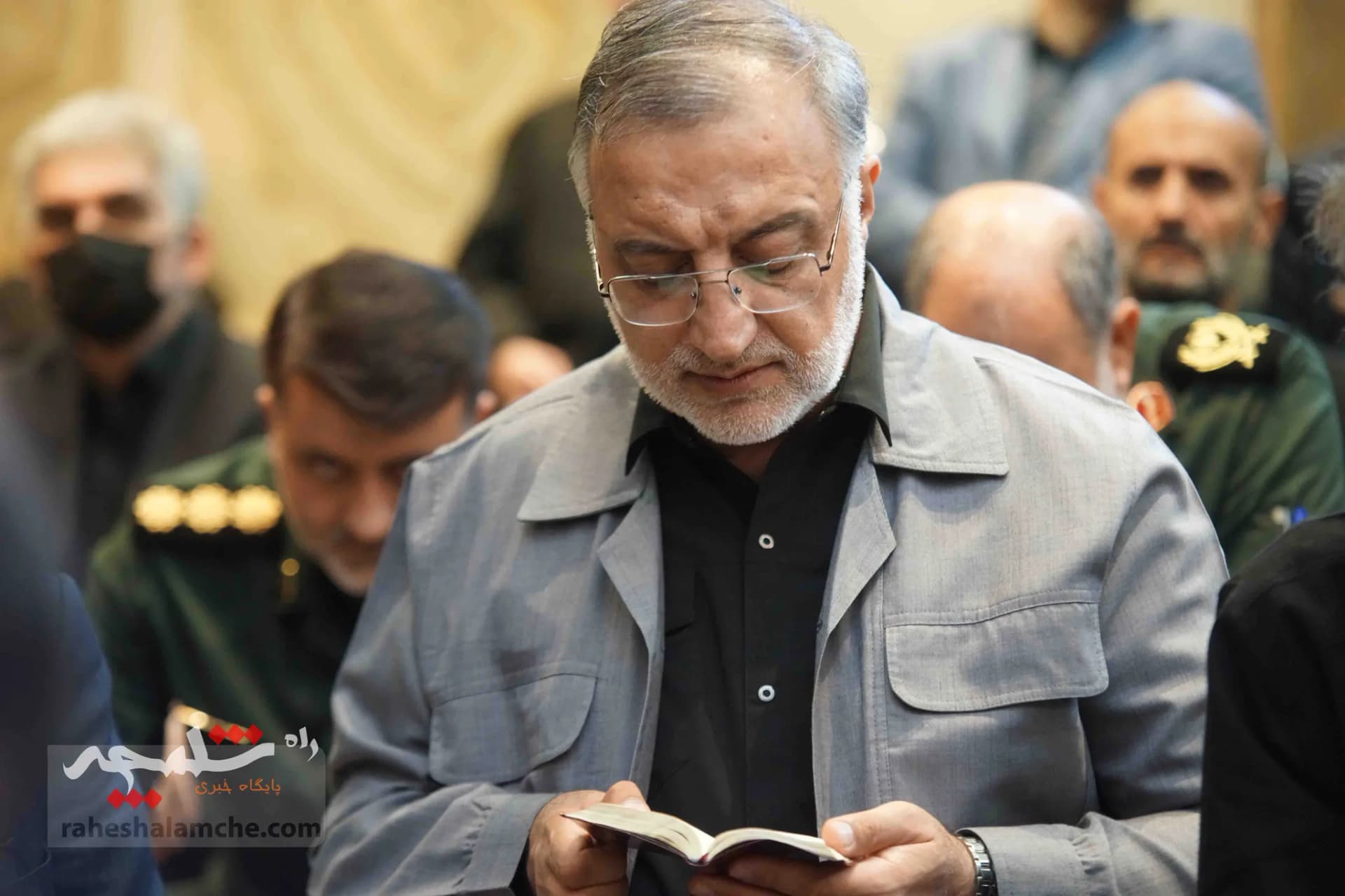 مراسم ختم پدر شهیدان حجازی چه کسانی حضور داشتند؟ +تصاویر — تصویر 71