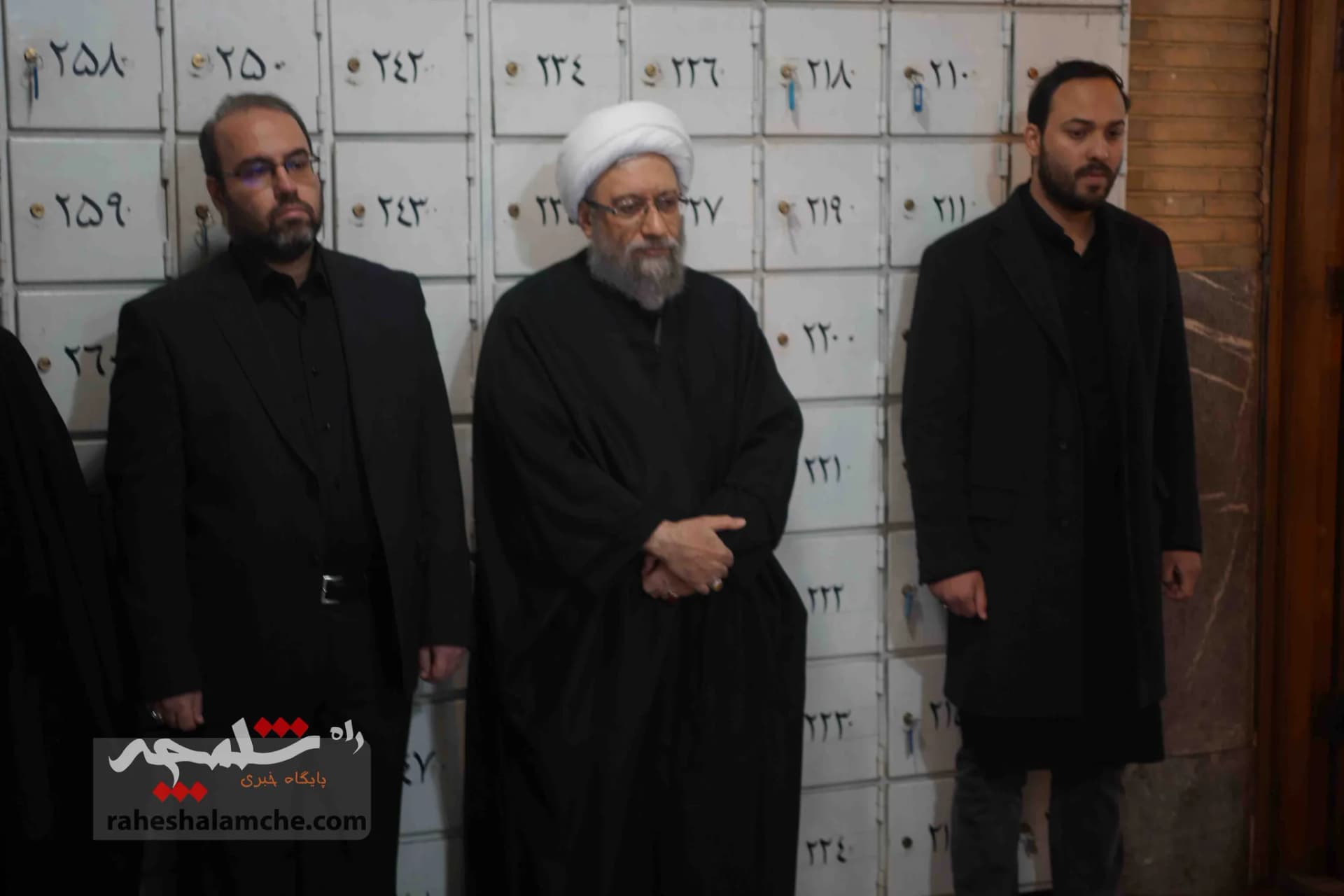 مراسم ختم مادر همسر آملی لاریجانی برگزار شد +تصاویر — تصویر 13