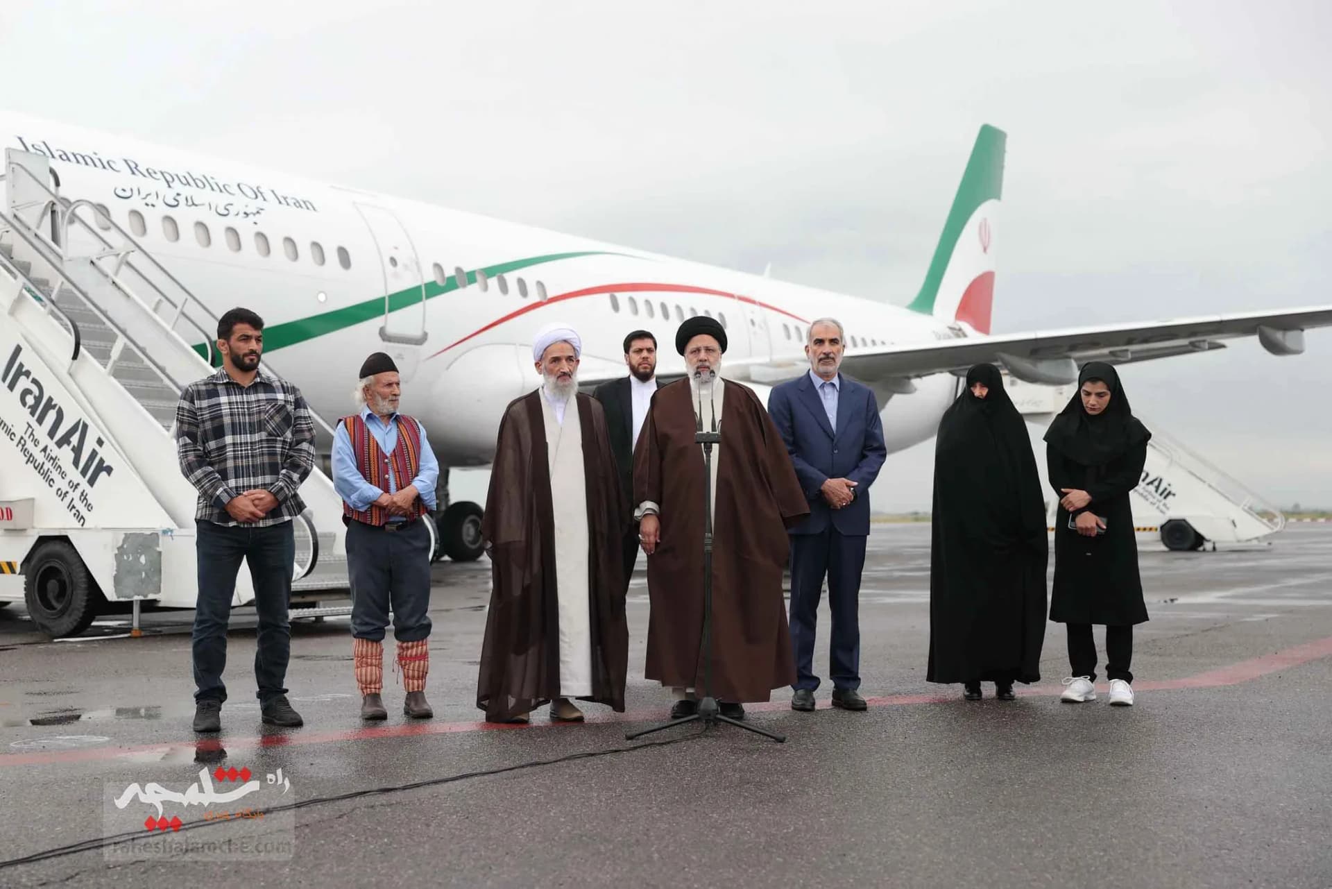 ورود رئیس‌جمهور به مازندران +تصاویر — تصویر 20
