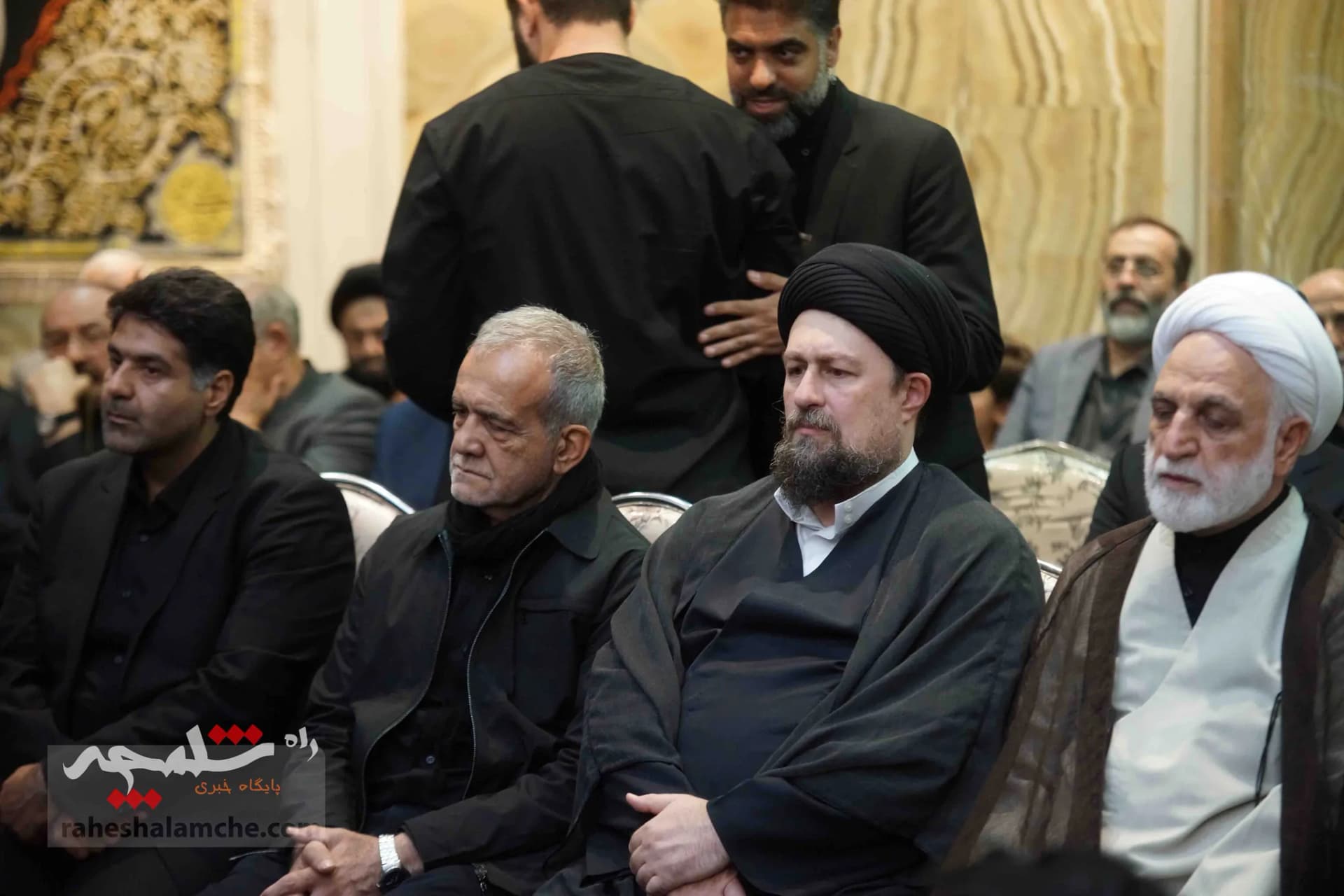 مراسم ختم پدر شهیدان حجازی چه کسانی حضور داشتند؟ +تصاویر — تصویر 47