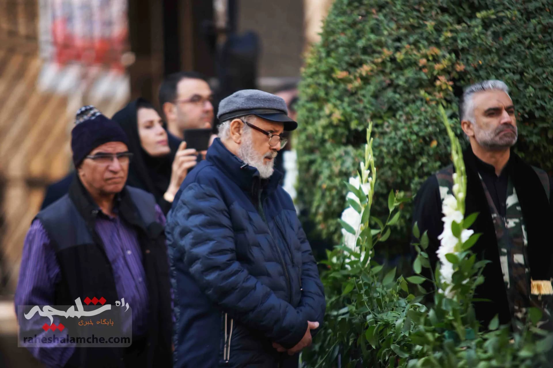 گزارش تصویری تشییع و خاکسپاری شهید گمنام در وزارت فرهنگ و ارشاد اسلامی — تصویر 4