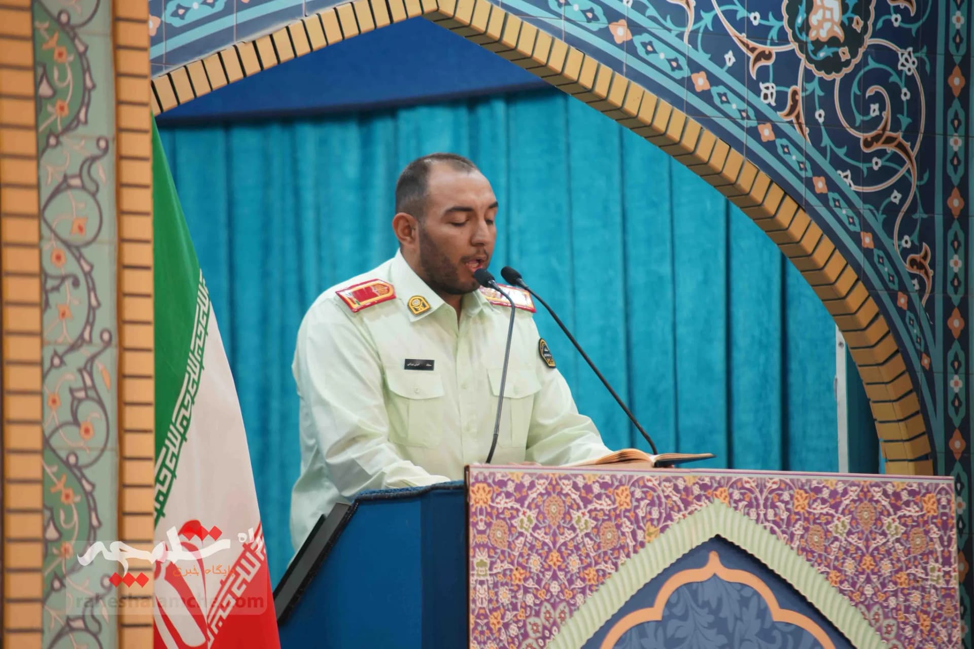 گزارش تصویری نمازجمعه تهران در هفته نیروی انتظامی — تصویر 3
