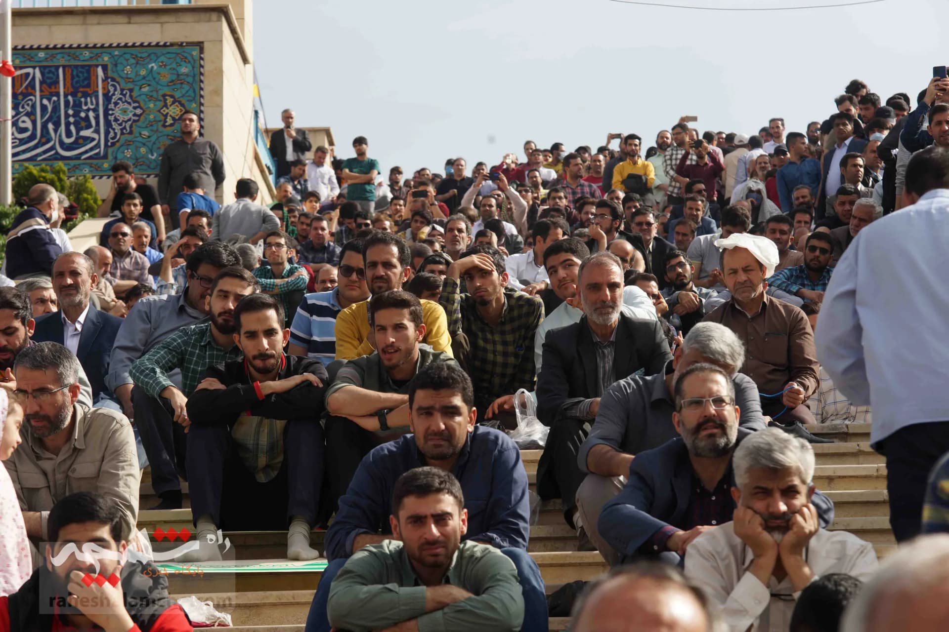تصاویر اختصاصی راه شلمچه از بزرگترین نماز عید فطر در مصلی تهران — تصویر 45
