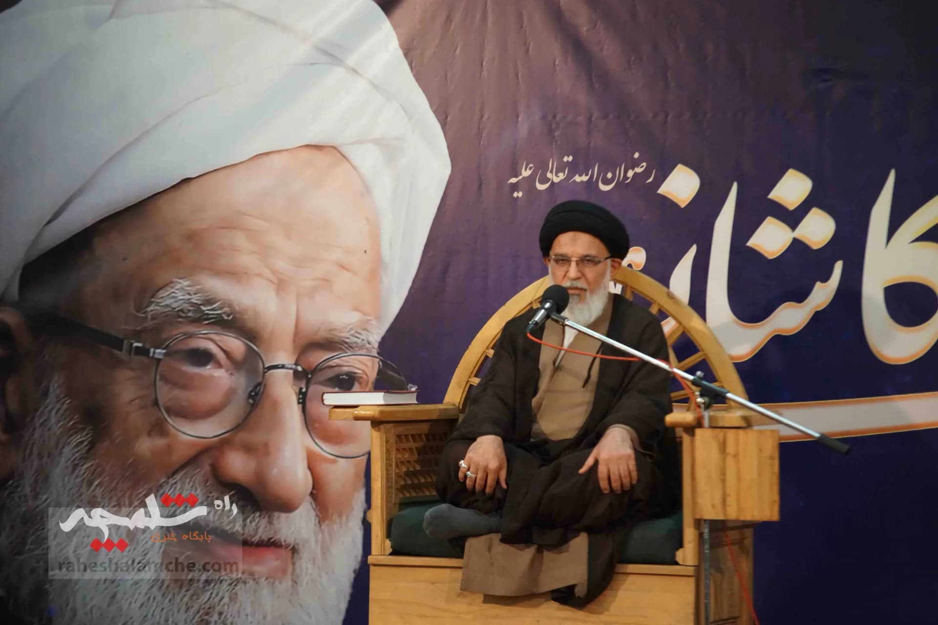 همه شخصیتهایی که در مراسم ترحیم آیتالله امام کاشانی حضور داشتند +تصاویر — تصویر 84