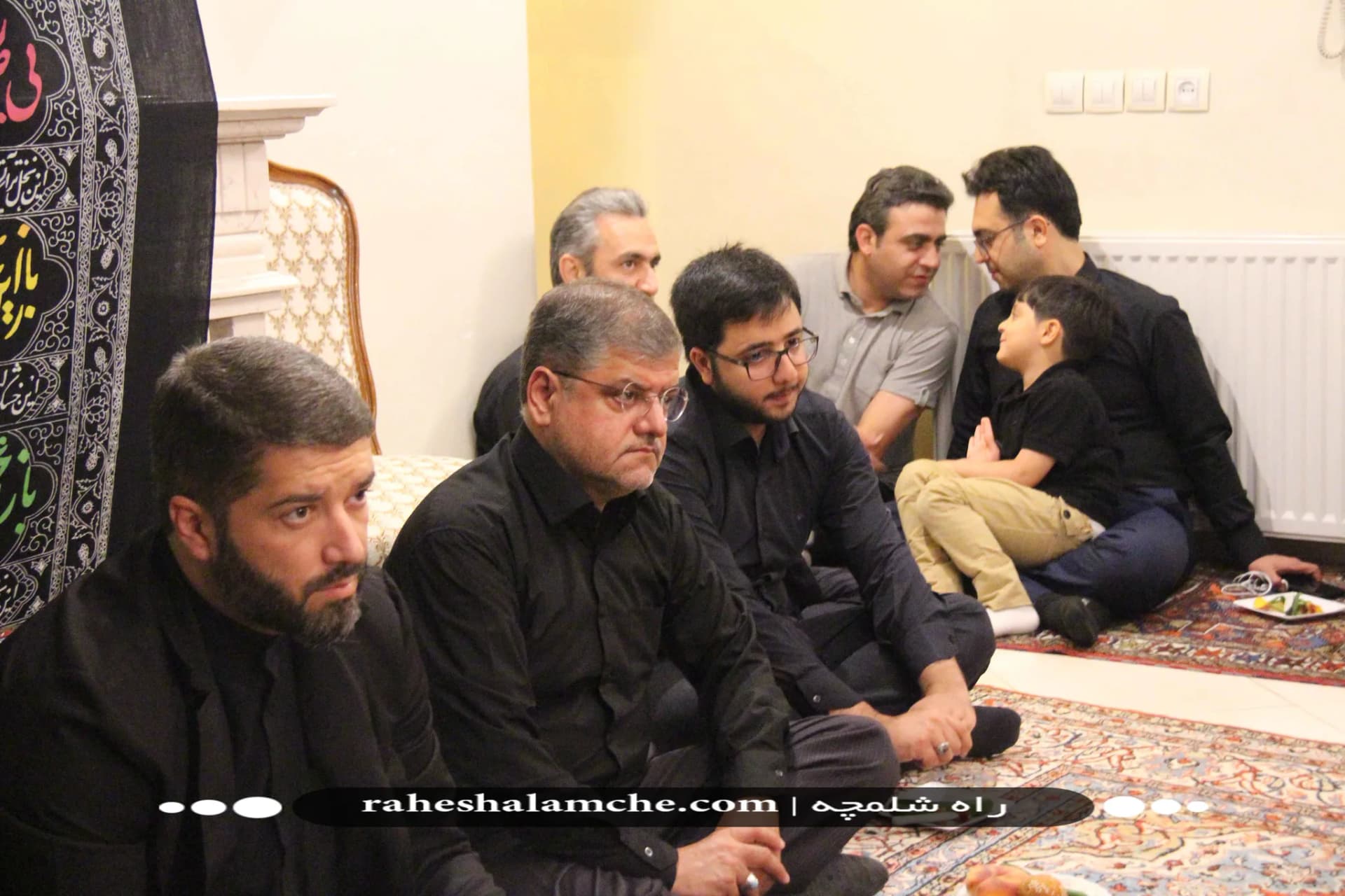 مراسم عزای هفتم سیدالشهدا(ع) هیئت قمر بنی‌هاشم(ع) در محله ظهیرالاسلام تهران/ تصاویر — تصویر 5