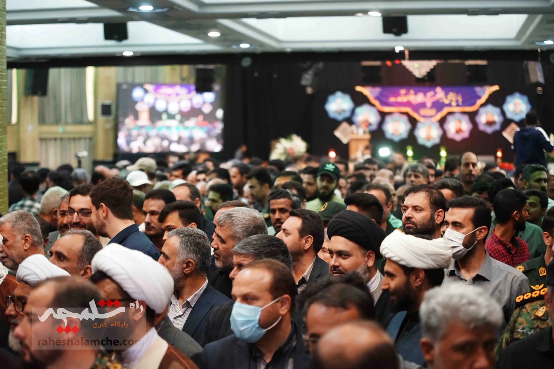 مراسم یادبود شهدای کنسولگری ایران در دمشق +تصاویر — تصویر 69