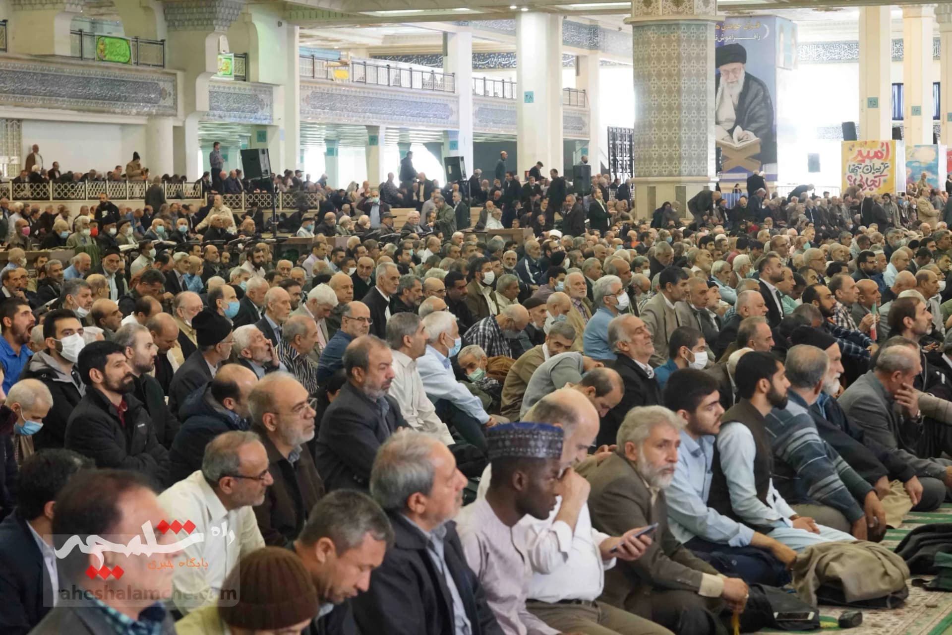 نماز جمعه این هفته تهران برگزار شد +تصاویر — تصویر 21