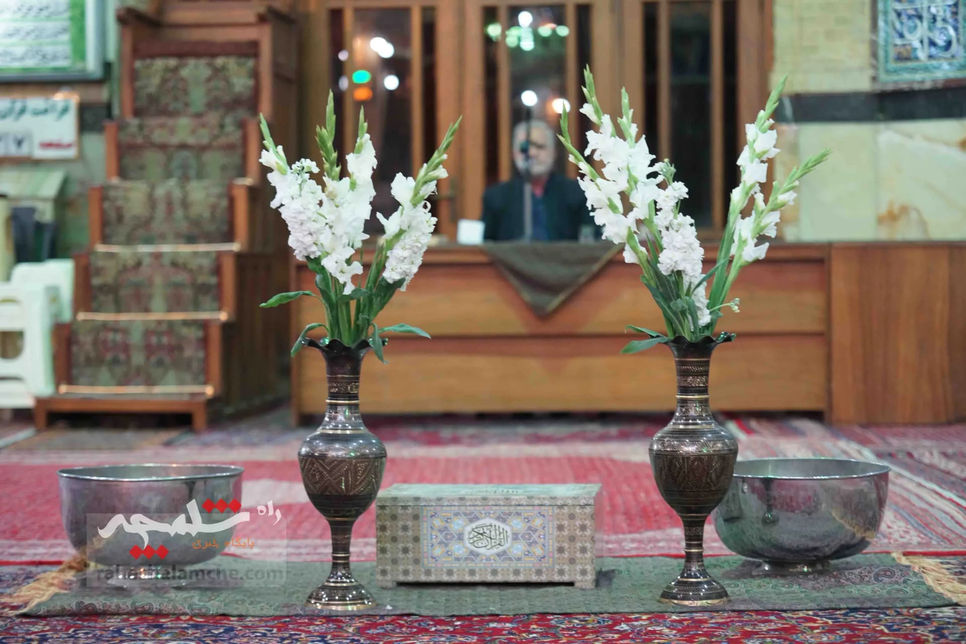 مراسم ختم مادر همسر آملی لاریجانی برگزار شد +تصاویر — تصویر 7