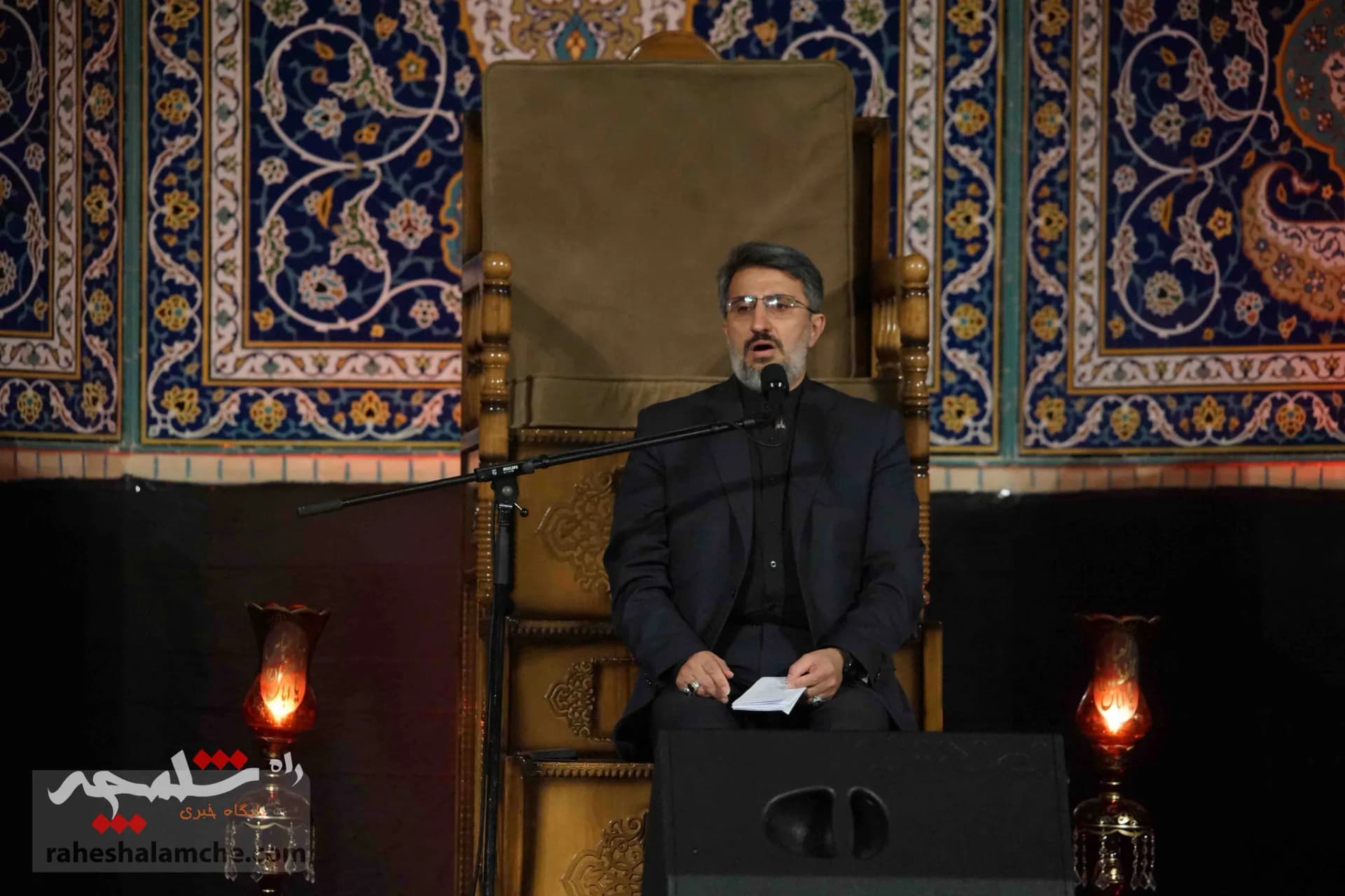 مراسم احیای شب 19 ماه مبارک رمضان در مصلای امام خمینی(ره) برگزار شد +تصاویر — تصویر 70
