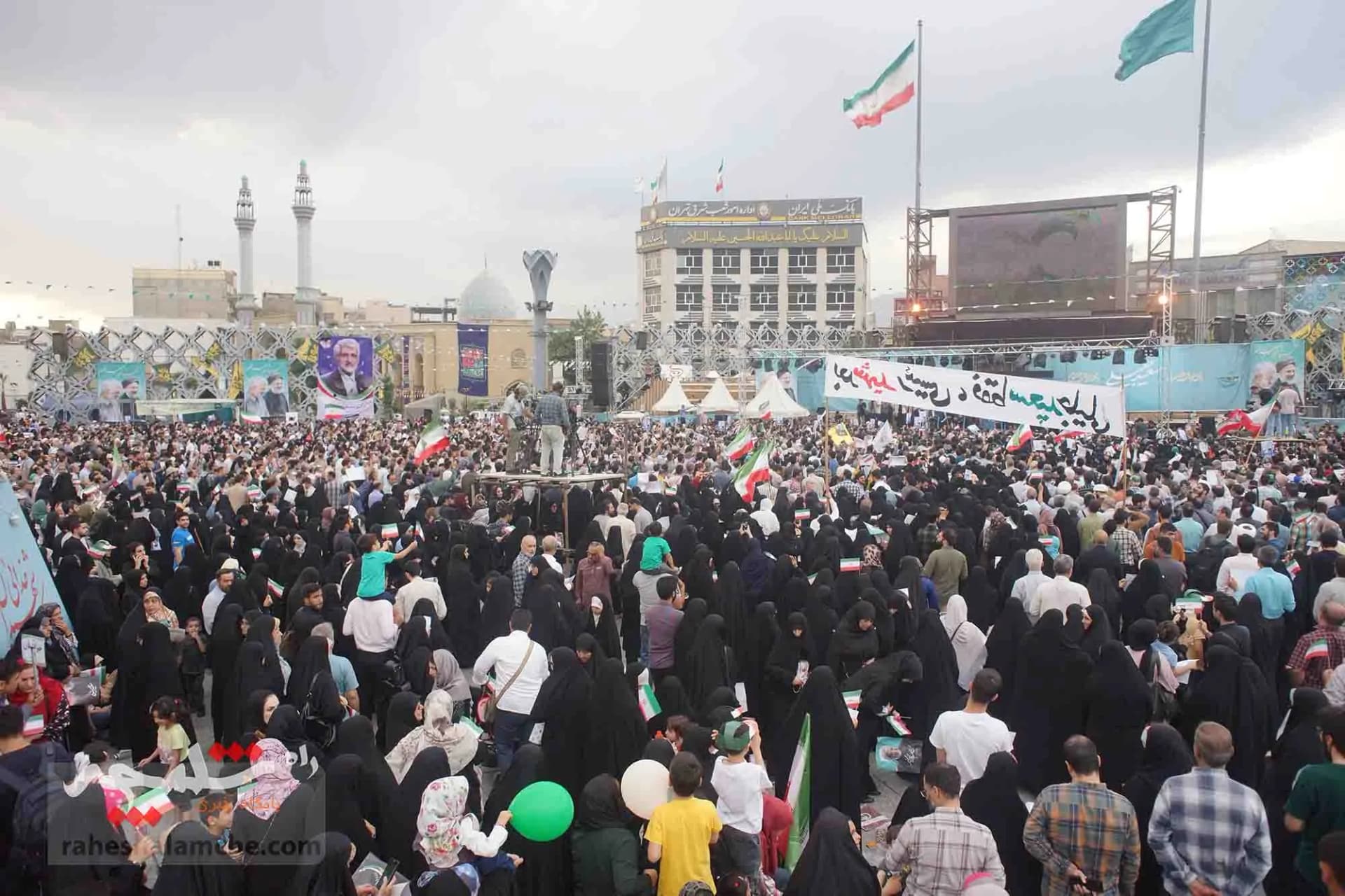 همایش جلیلی در میدان امام حسین(ع) چه گذشت؟ +تصاویر و فیلم — تصویر 26