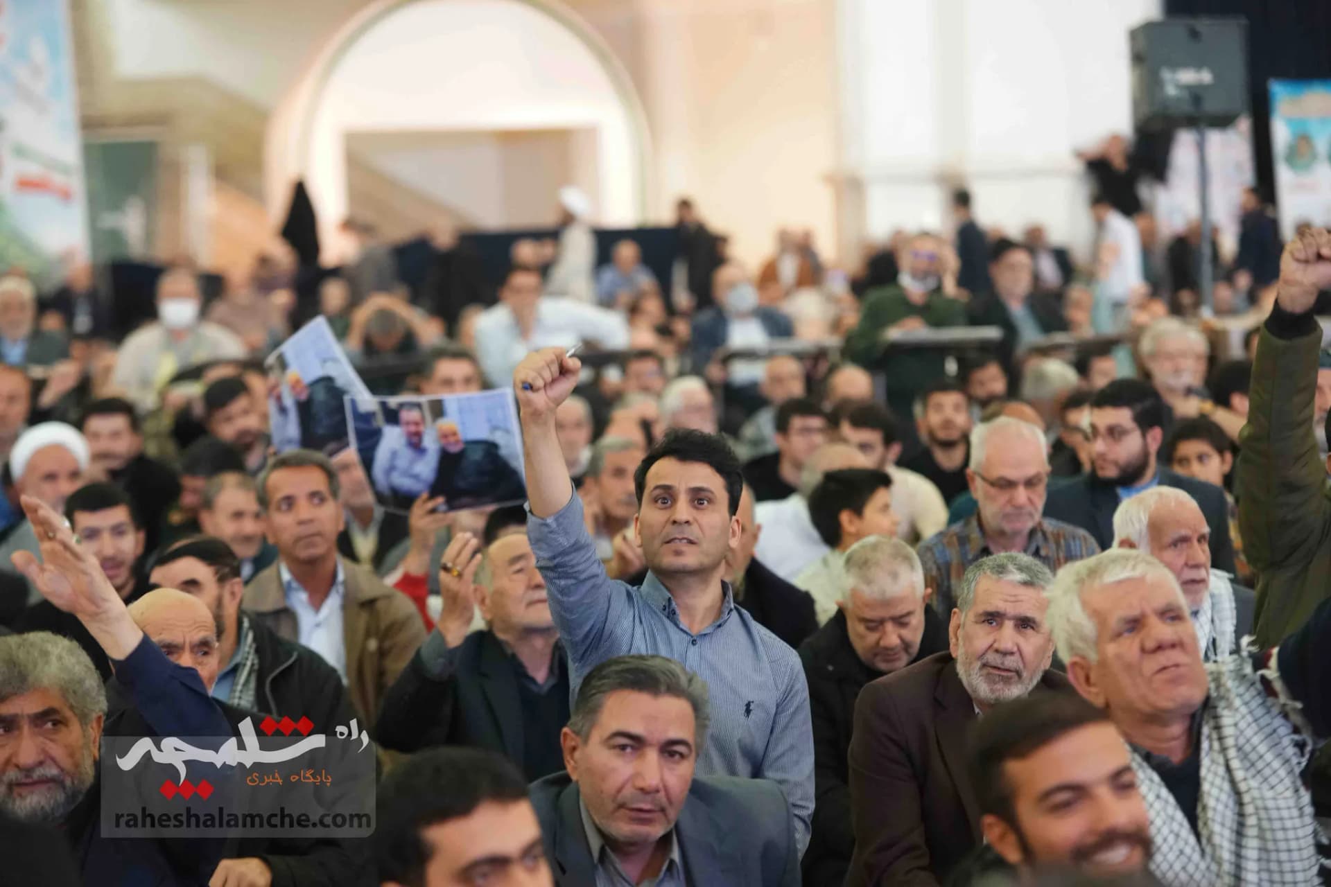 گزارش تصویری امروز نماز جمعه تهران — تصویر 27