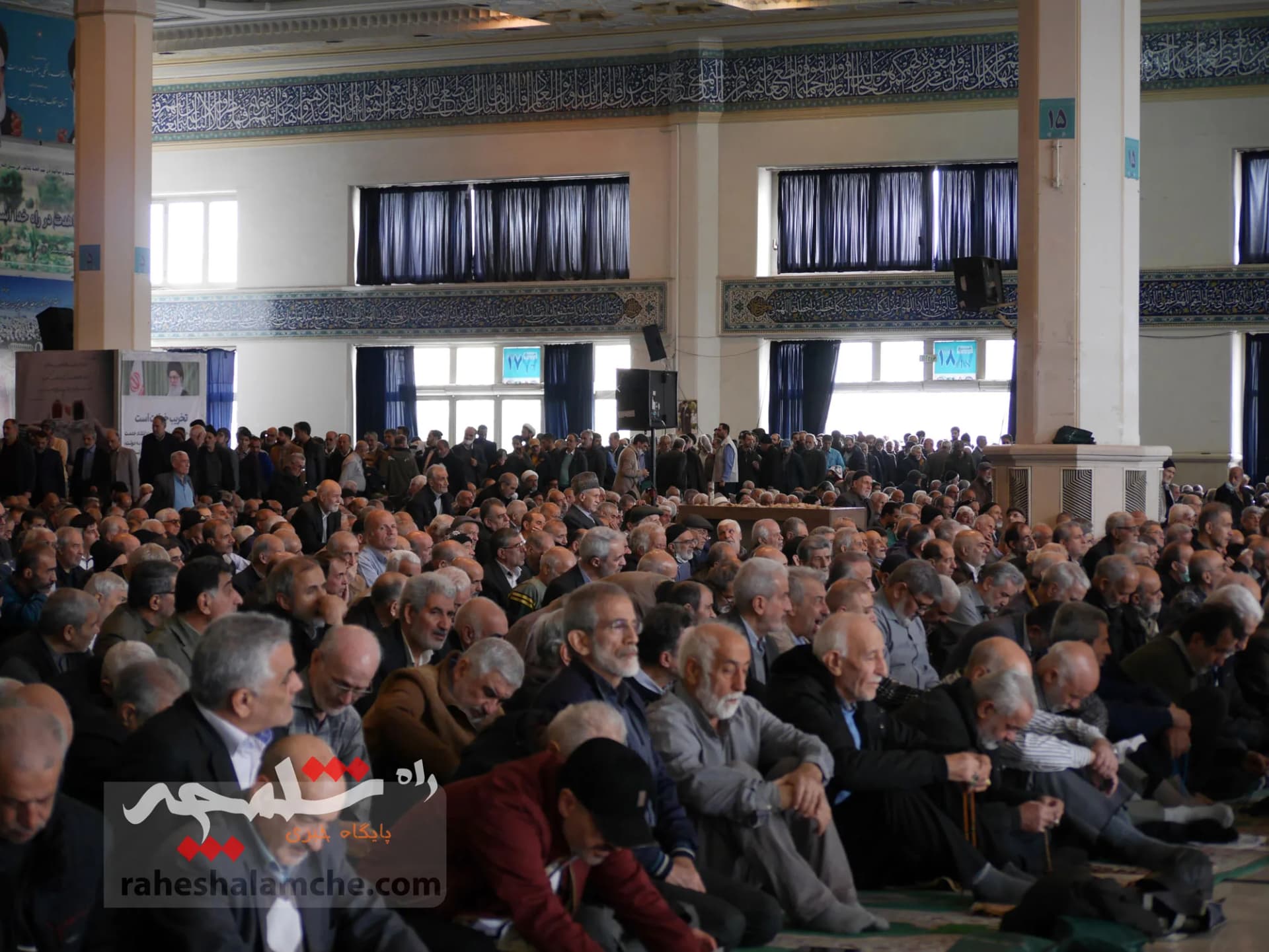 اولین نماز جمعه تهران در ماه مبارک رمضان برگزار شد +تصاویر — تصویر 50
