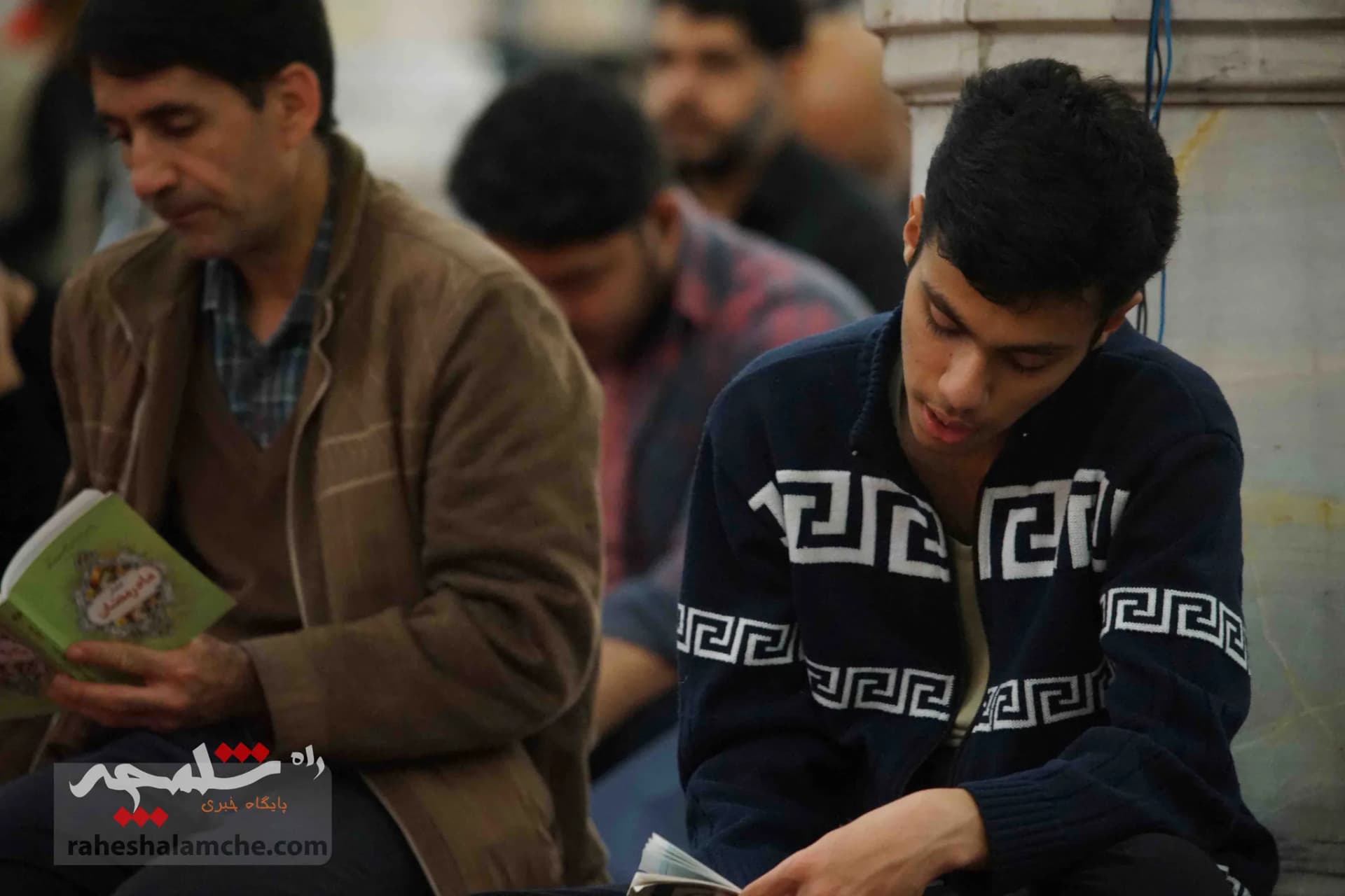 گزارش تصویری مراسم شب قدر و وداع با شهید گمنام در مدرسه عالی شهید مطهری — تصویر 14