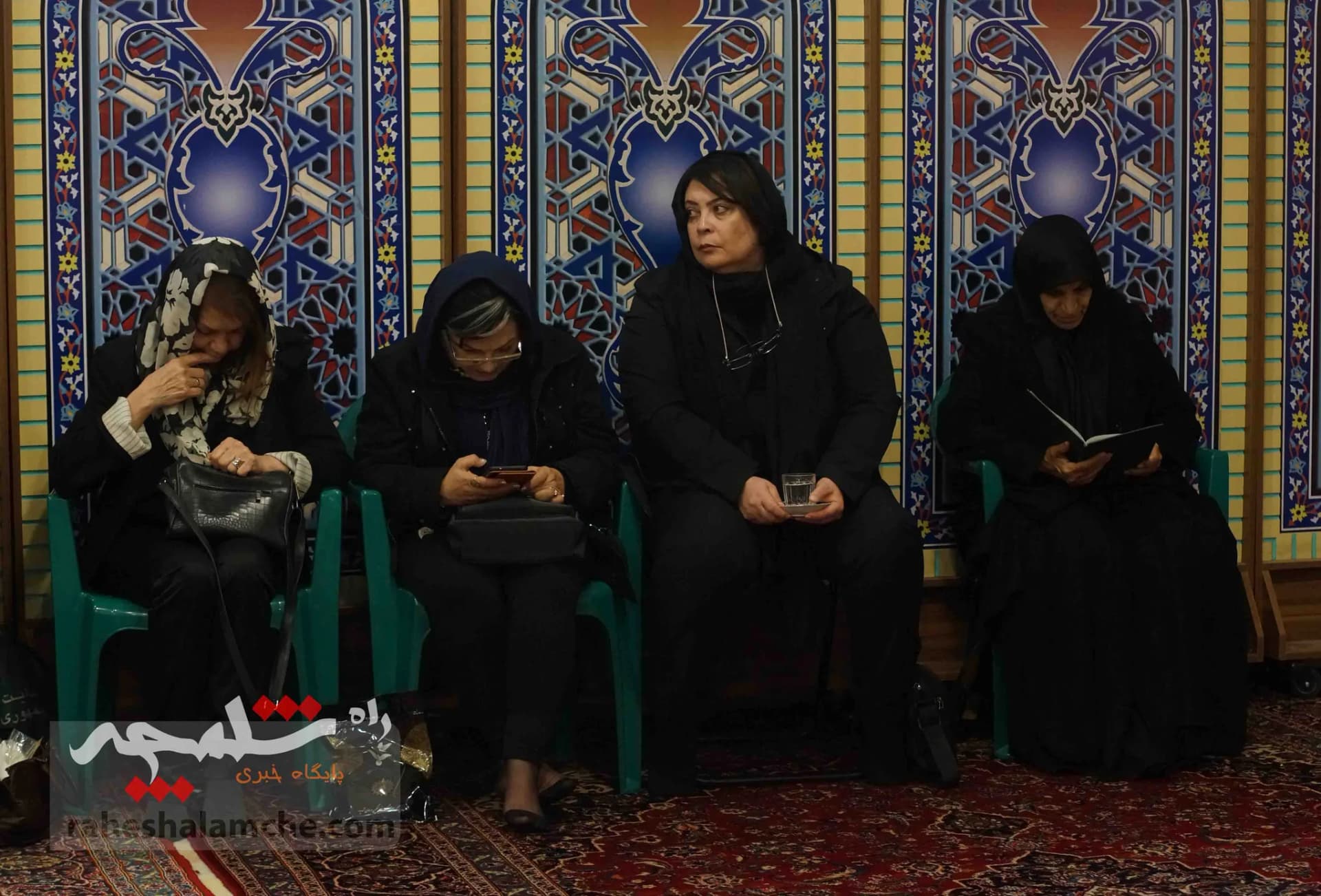 چه کسانی در مراسم ختم مرحوم سیدمهدی طالقانی حضور داشتند؟ +تصاویر — تصویر 34