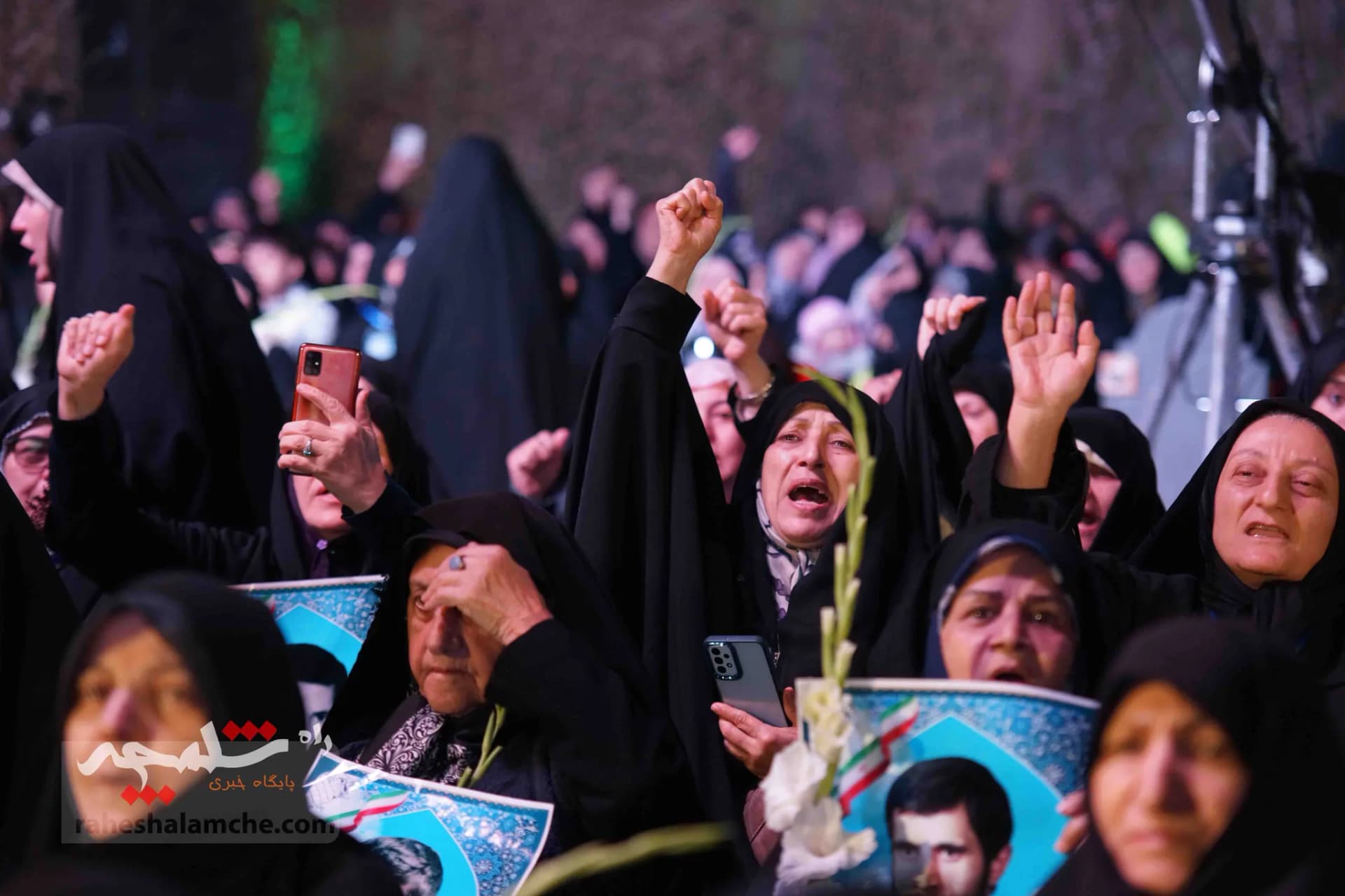 یادواره شهدای باغ فیض برگزار شد +تصاویر — تصویر 14