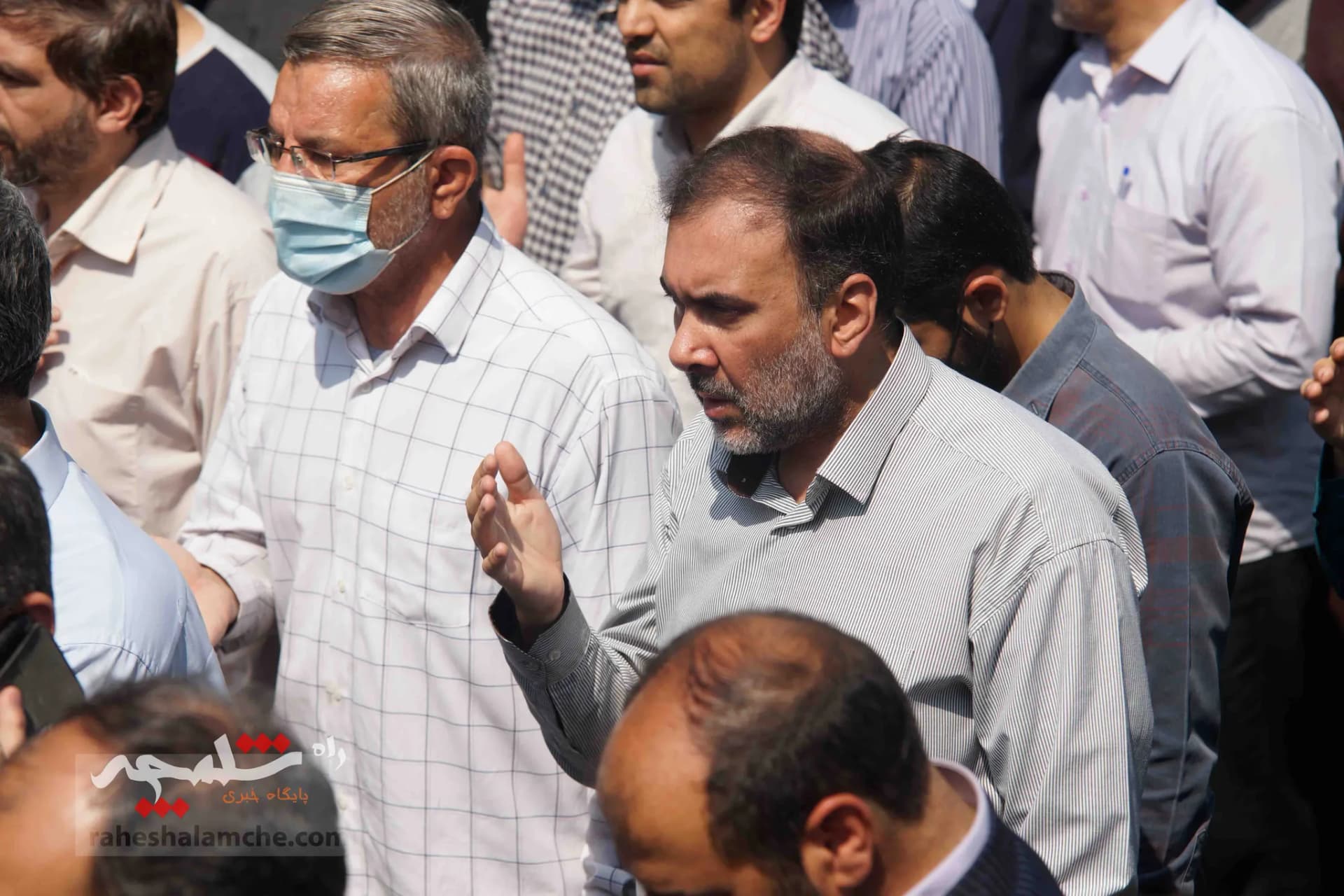تهرانیها برای تشییع پیکر یک شهید آشوری سنگ تمام گذاشتند +تصاویر — تصویر 27