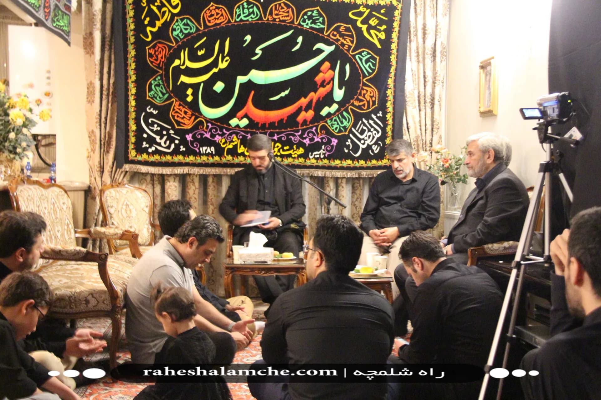 مراسم عزای هفتم سیدالشهدا(ع) هیئت قمر بنی‌هاشم(ع) در محله ظهیرالاسلام تهران/ تصاویر — تصویر 7