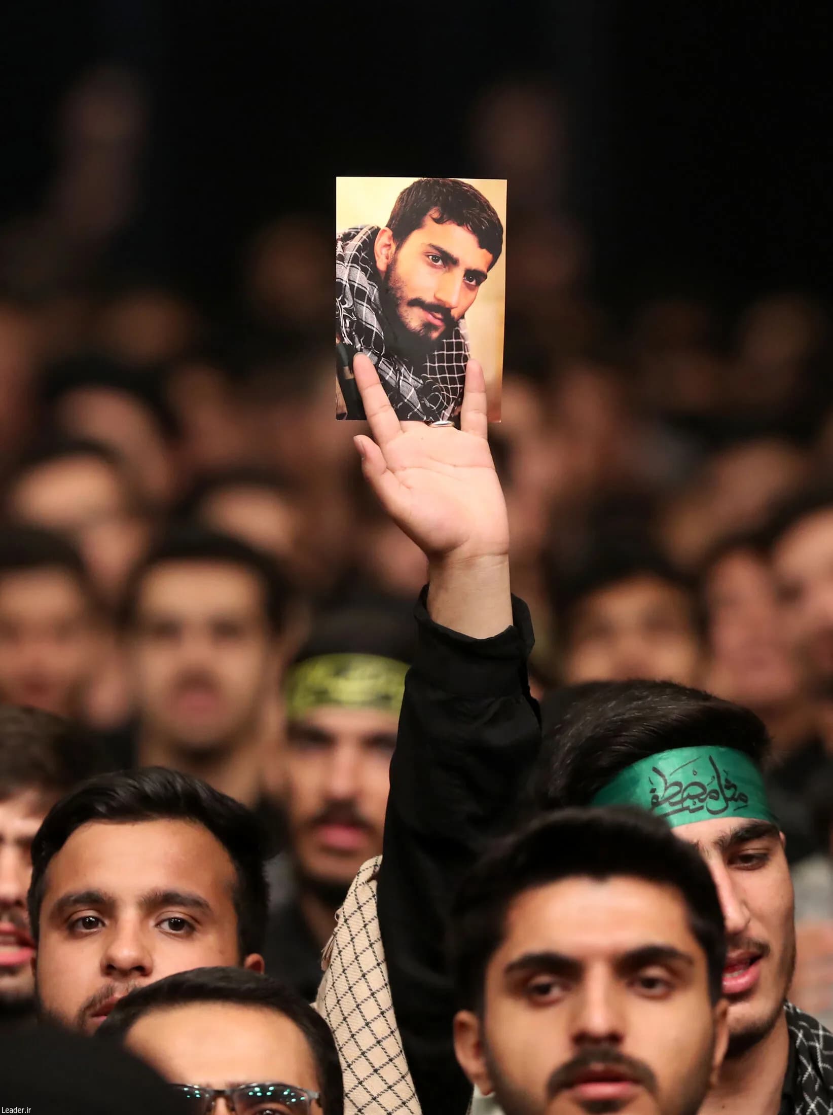گزارش تصویری عزاداری هیئت‌های دانشجویی در حضور رهبر انقلاب — تصویر 21