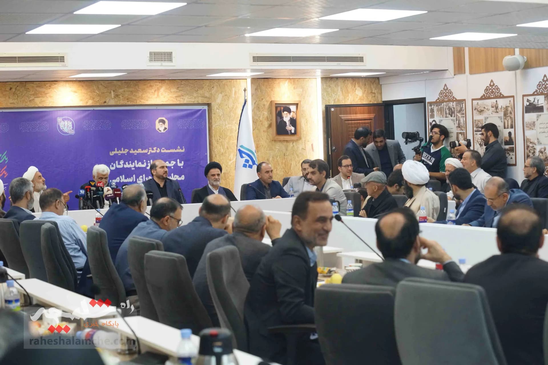 چه کسانی در نشست امروز نمایندگان با سعید جلیلی حضور داشتند؟ +تصاویر — تصویر 41