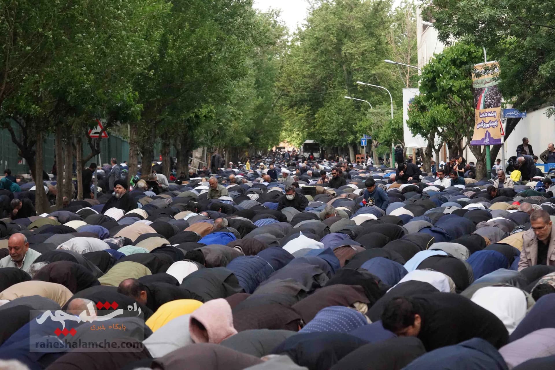 گزارش تصویری حاشیههای نمازجمعه امروز تهران در روز قدس — تصویر 74