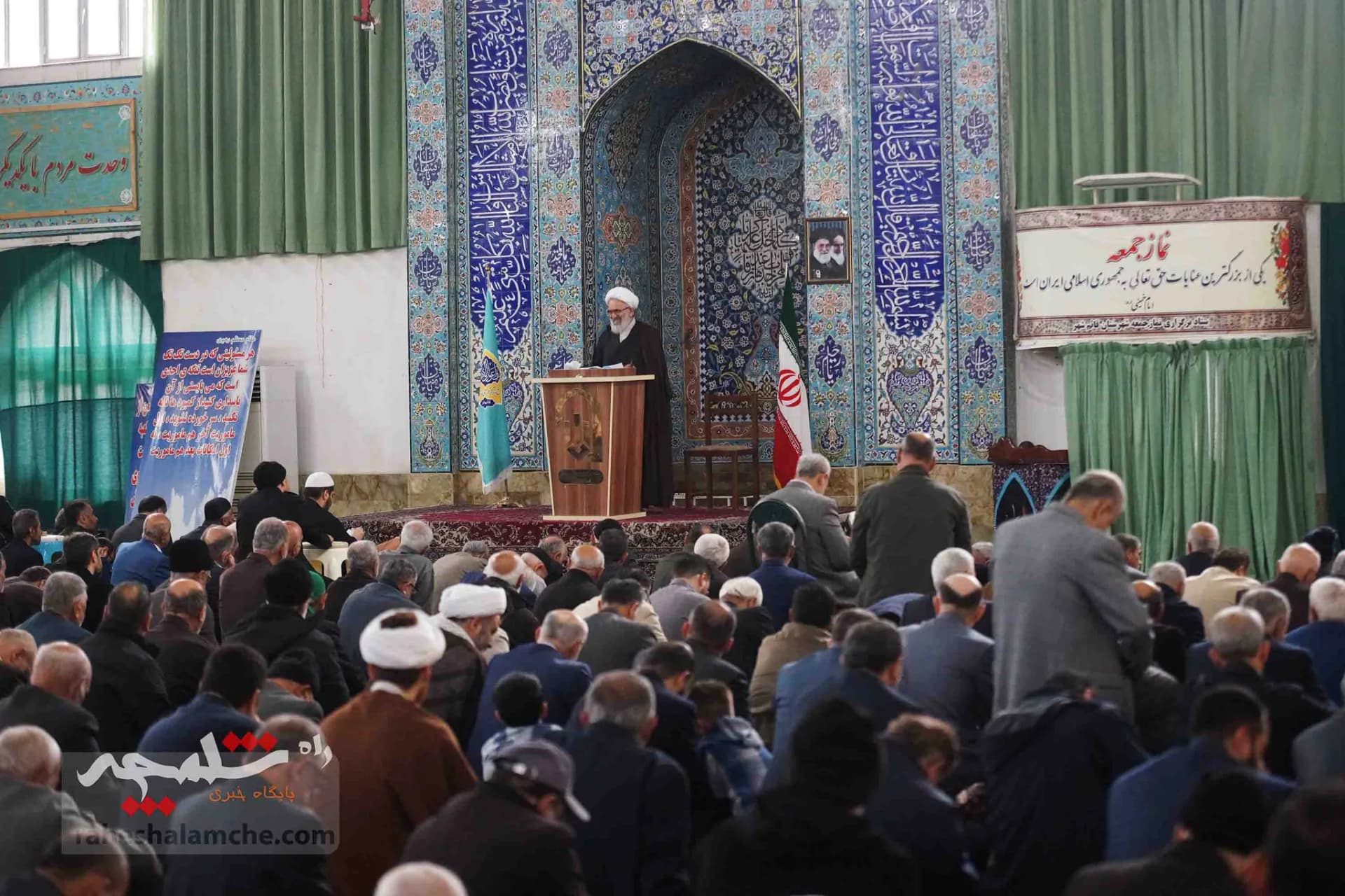 نماز جمعه این هفته قائمشهر برگزار شد +تصاویر — تصویر 1