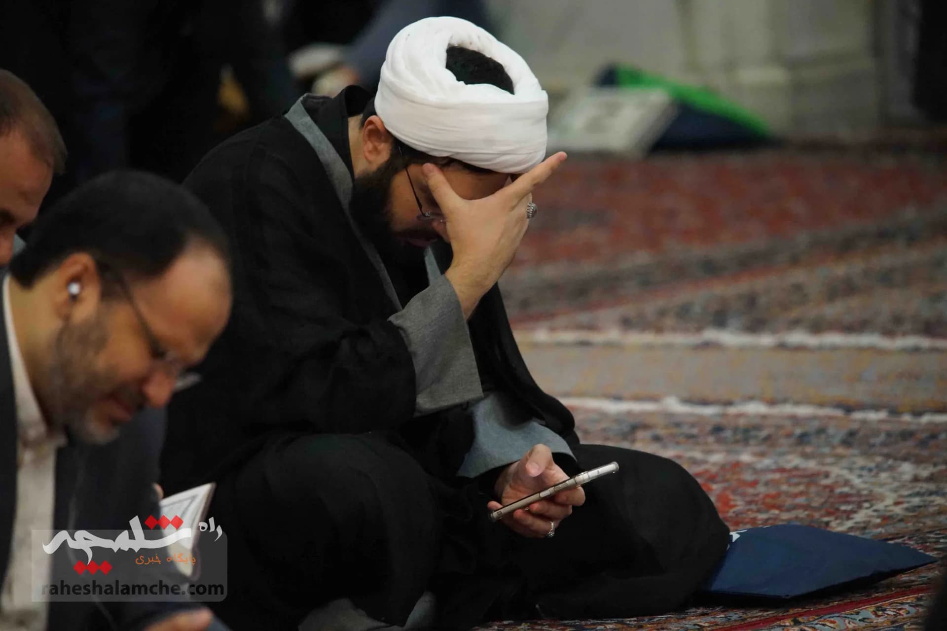 گزارش تصویری مراسم شب قدر و وداع با شهید گمنام در مدرسه عالی شهید مطهری — تصویر 6