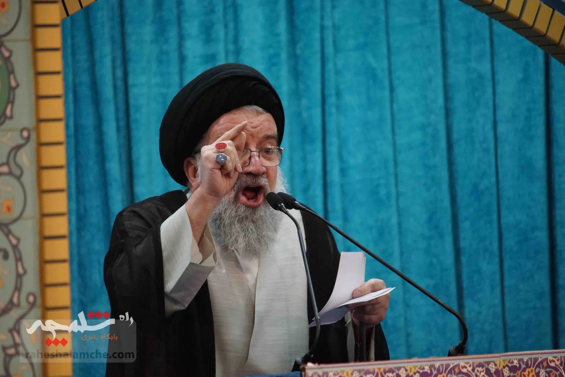 حاشیه‌های امروز نمازجمعه تهران +تصاویر — تصویر 49