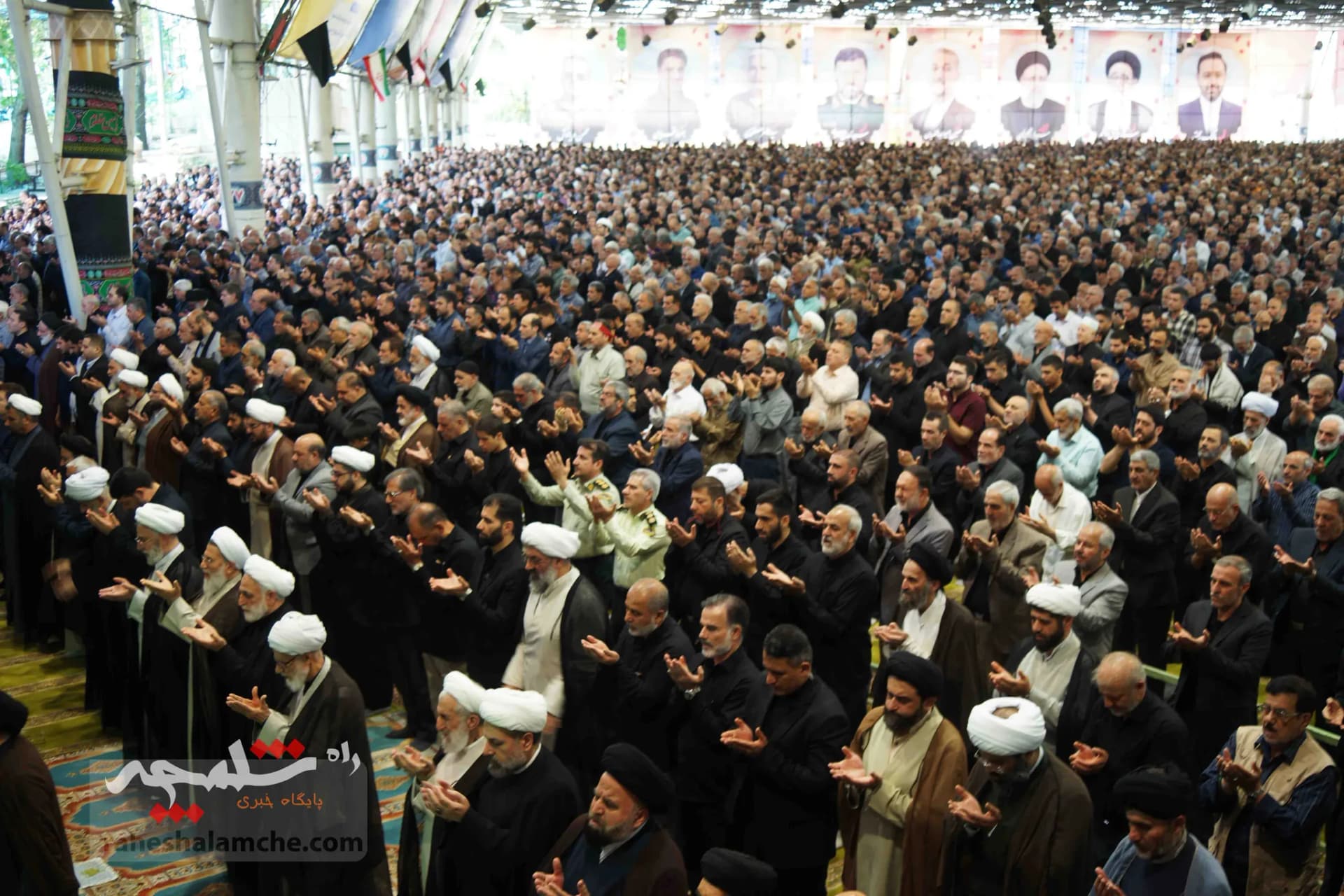 نماز جمعه این هفته تهران برگزار شد +تصاویر — تصویر 55