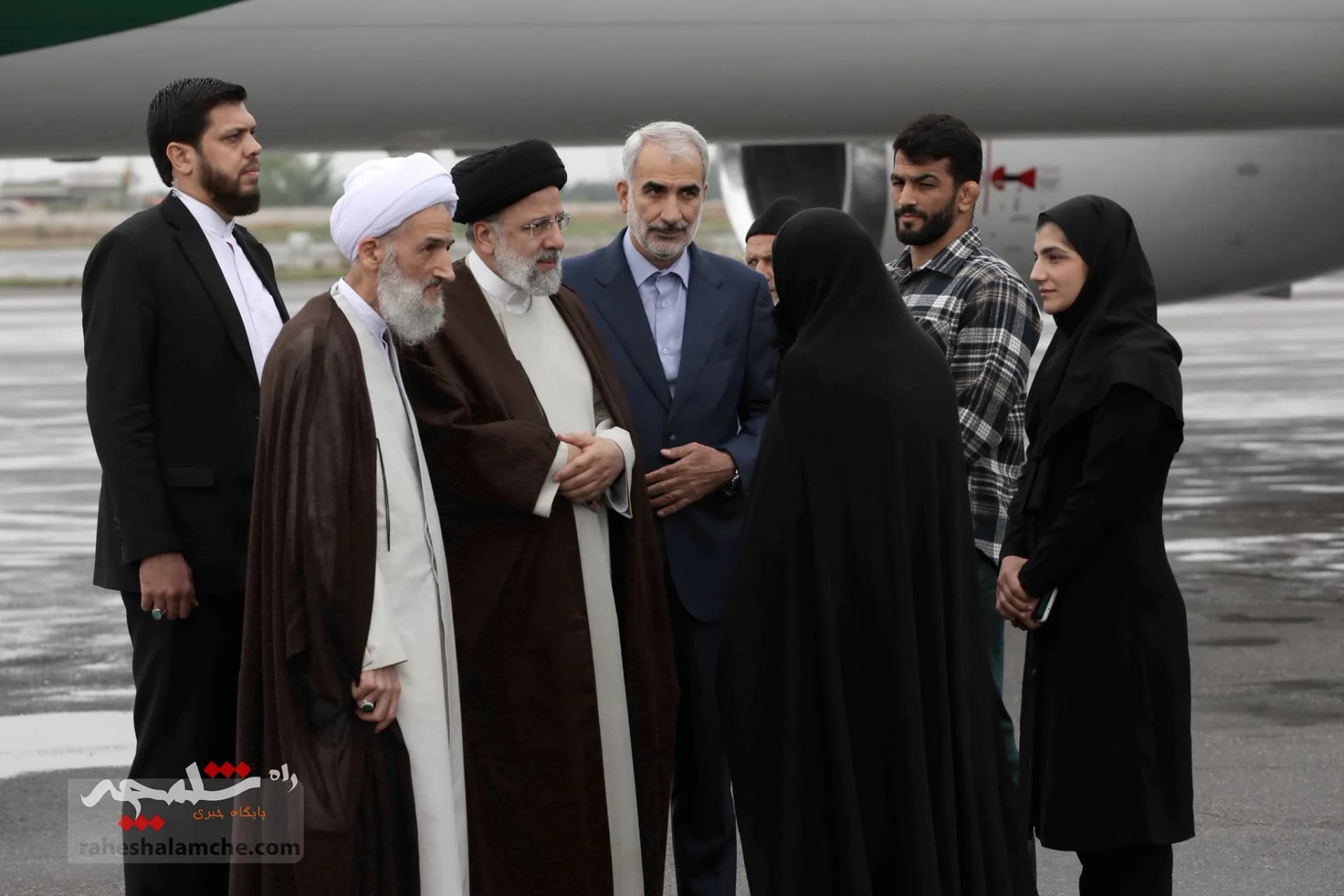 ورود رئیس‌جمهور به مازندران +تصاویر — تصویر 7