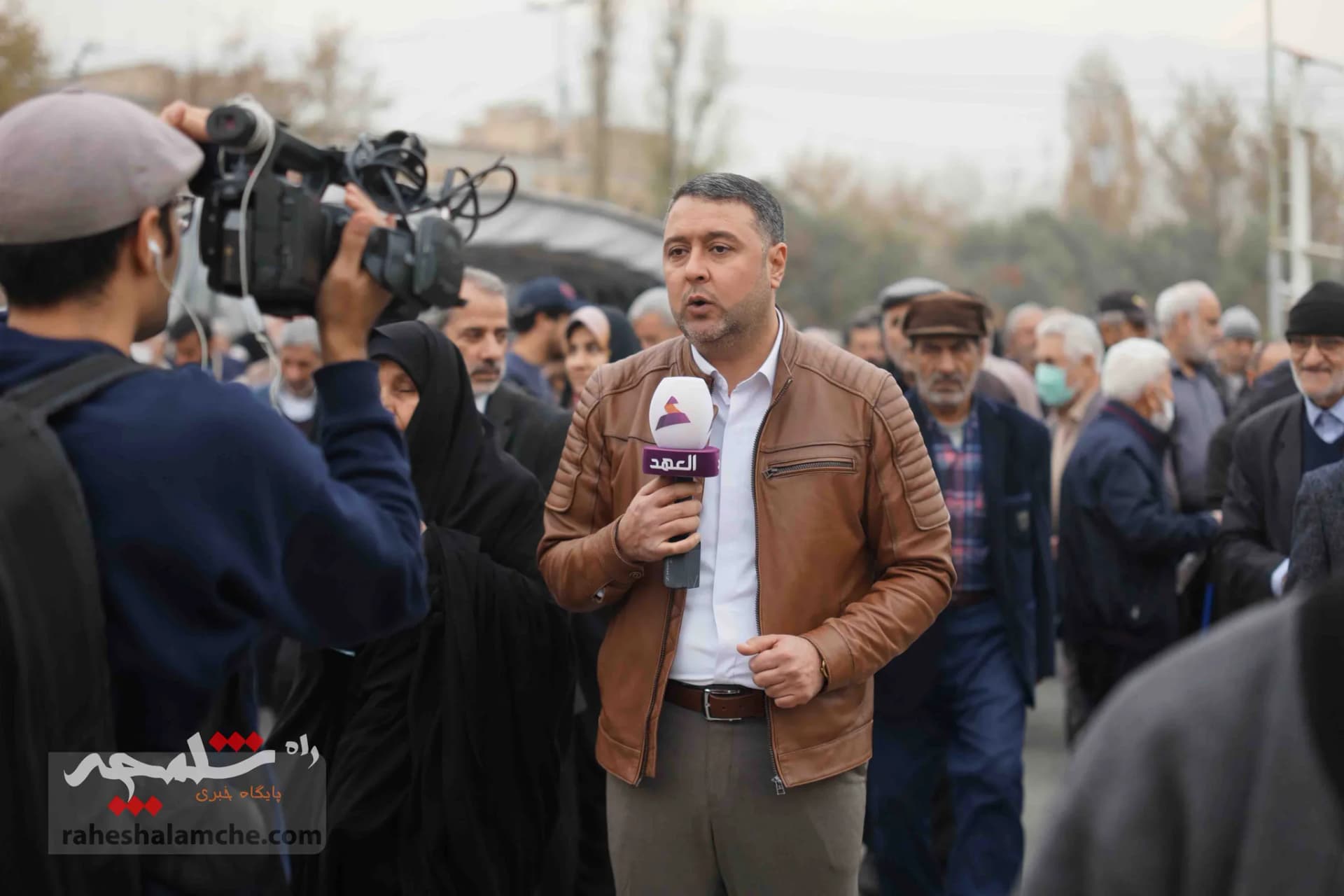 تصاویر نماز جمعه تهران در اولین روز زمستان 1402 — تصویر 58