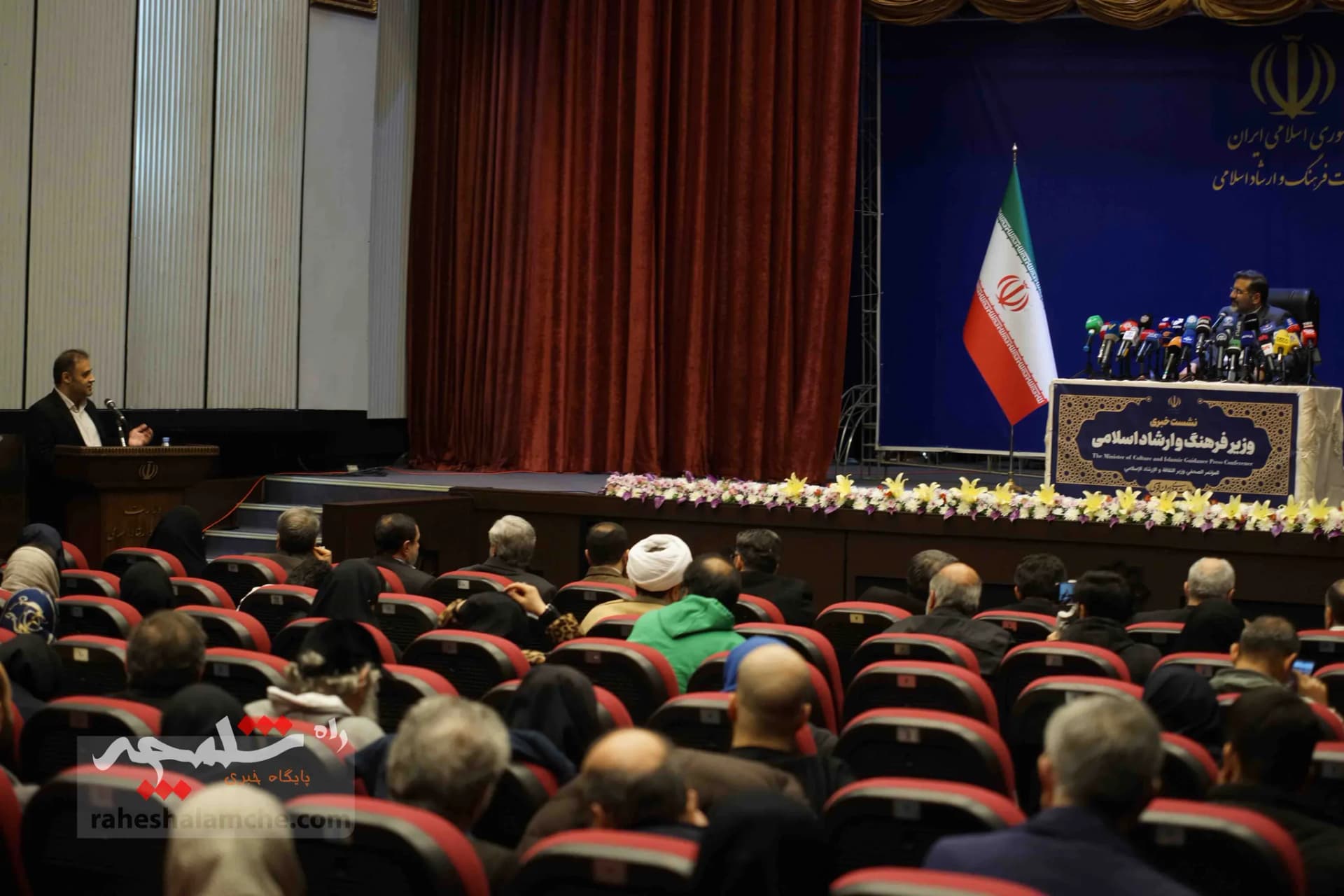 نشست خبری وزیر فرهنگ و ارشاد اسلامی برگزار شد +تصاویر — تصویر 26