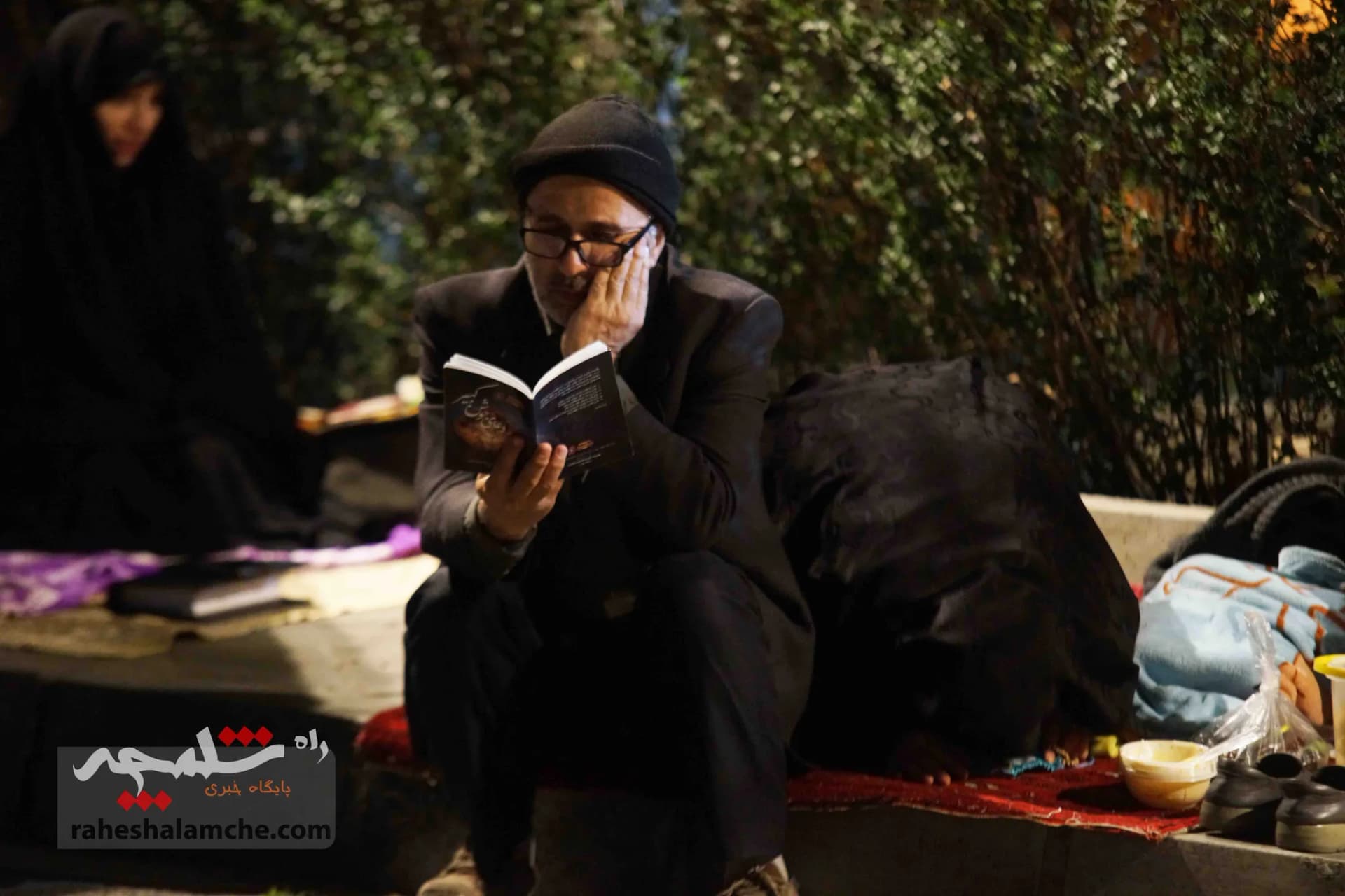 احیای شب بیست و سوم ماه رمضان در دانشگاه تهران +تصاویر — تصویر 7