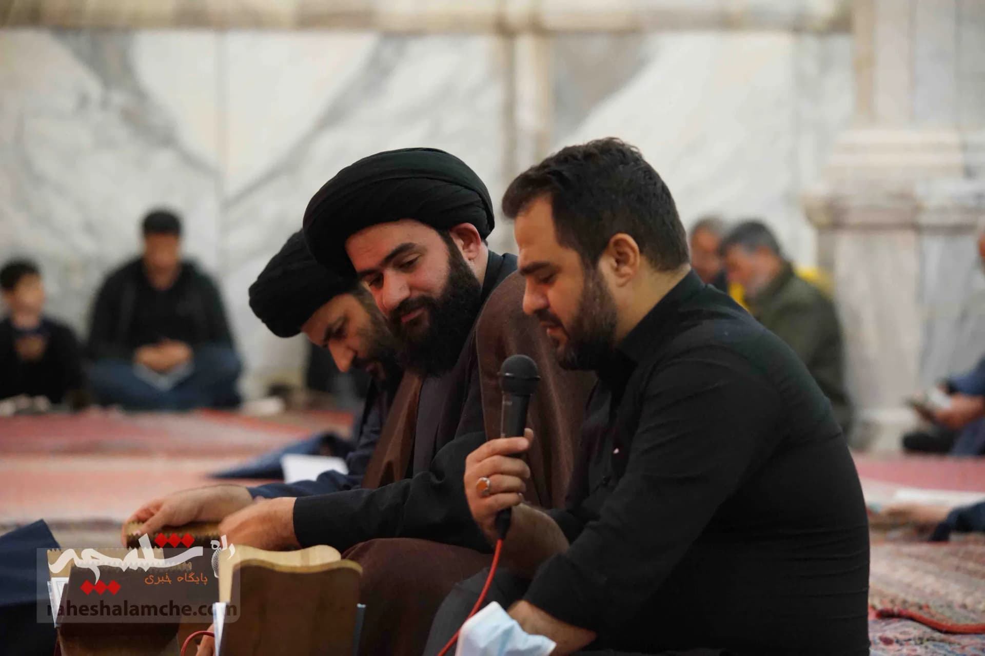 گزارش تصویری مراسم شب قدر و وداع با شهید گمنام در مدرسه عالی شهید مطهری — تصویر 8