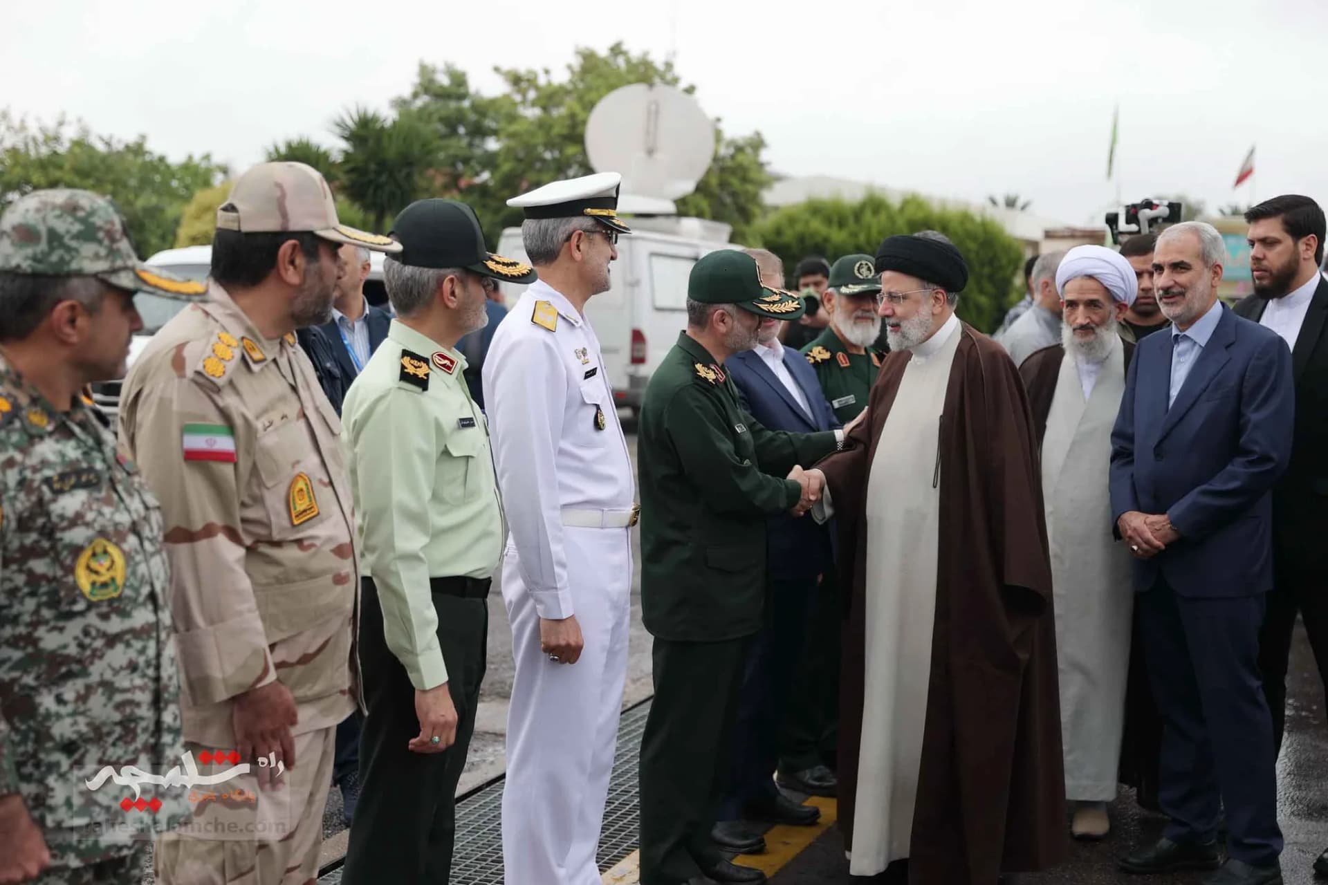 ورود رئیس‌جمهور به مازندران +تصاویر — تصویر 18