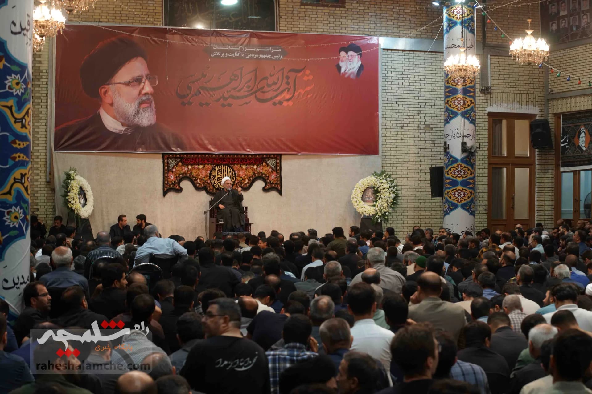 چه کسانی در مراسم گرامی‌داشت شهدای خدمت در مسجد ارک حضور داشتند؟ +تصاویر — تصویر 68