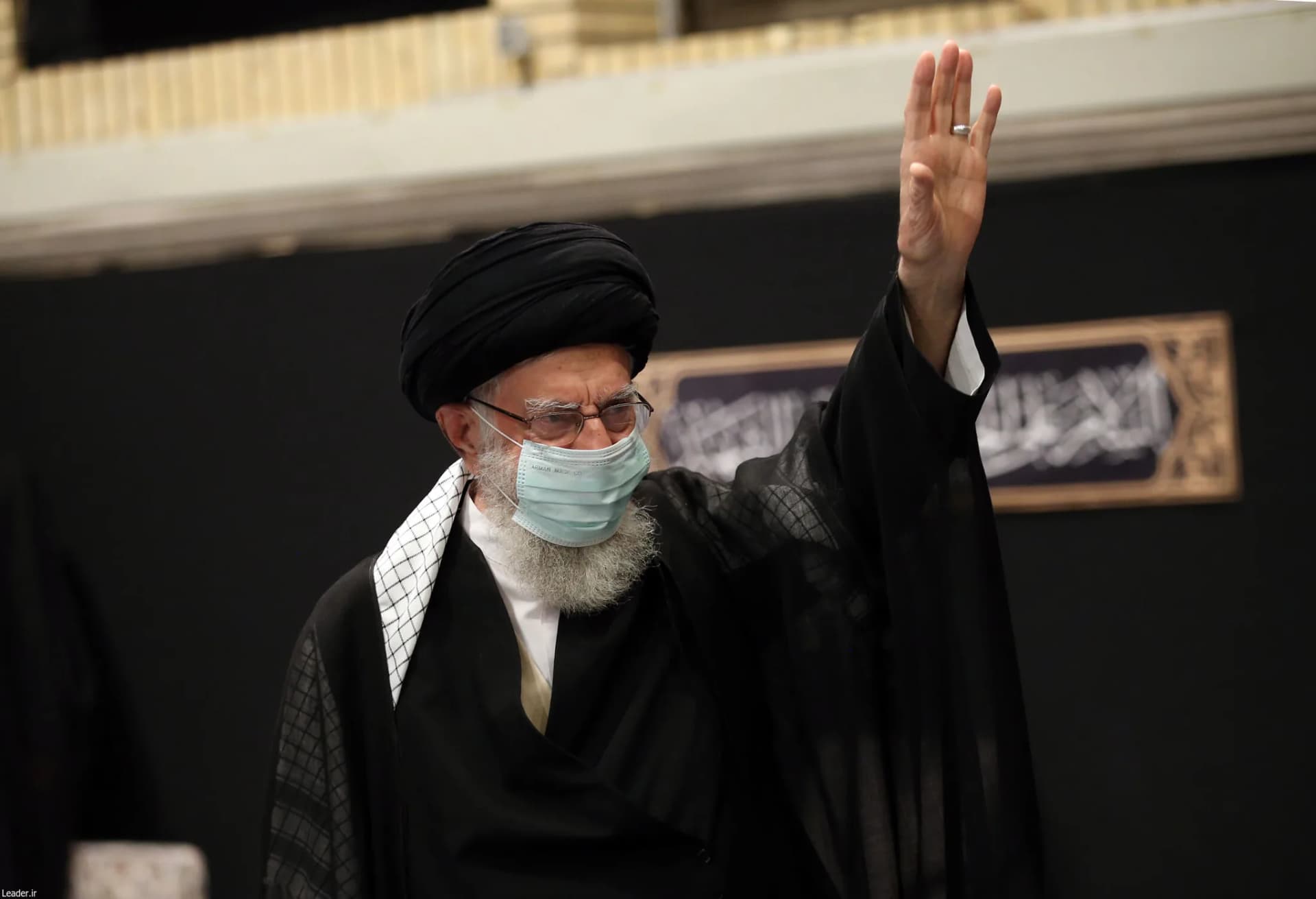 گزارش تصویری عزاداری هیئت‌های دانشجویی در حضور رهبر انقلاب — تصویر 12