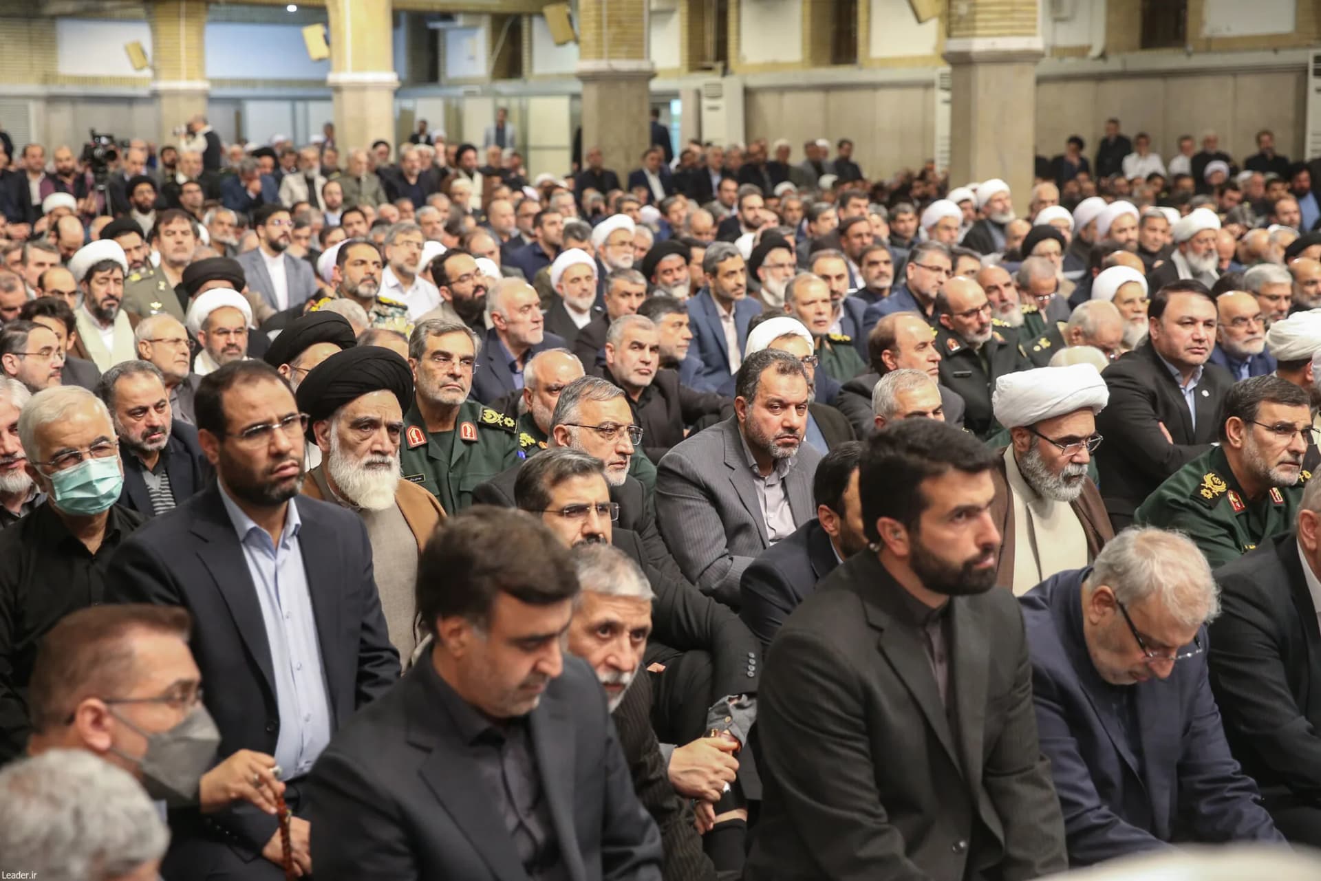 دیدار رمضانی کارگزارن نظام با رهبر انقلاب +تصاویر — تصویر 18