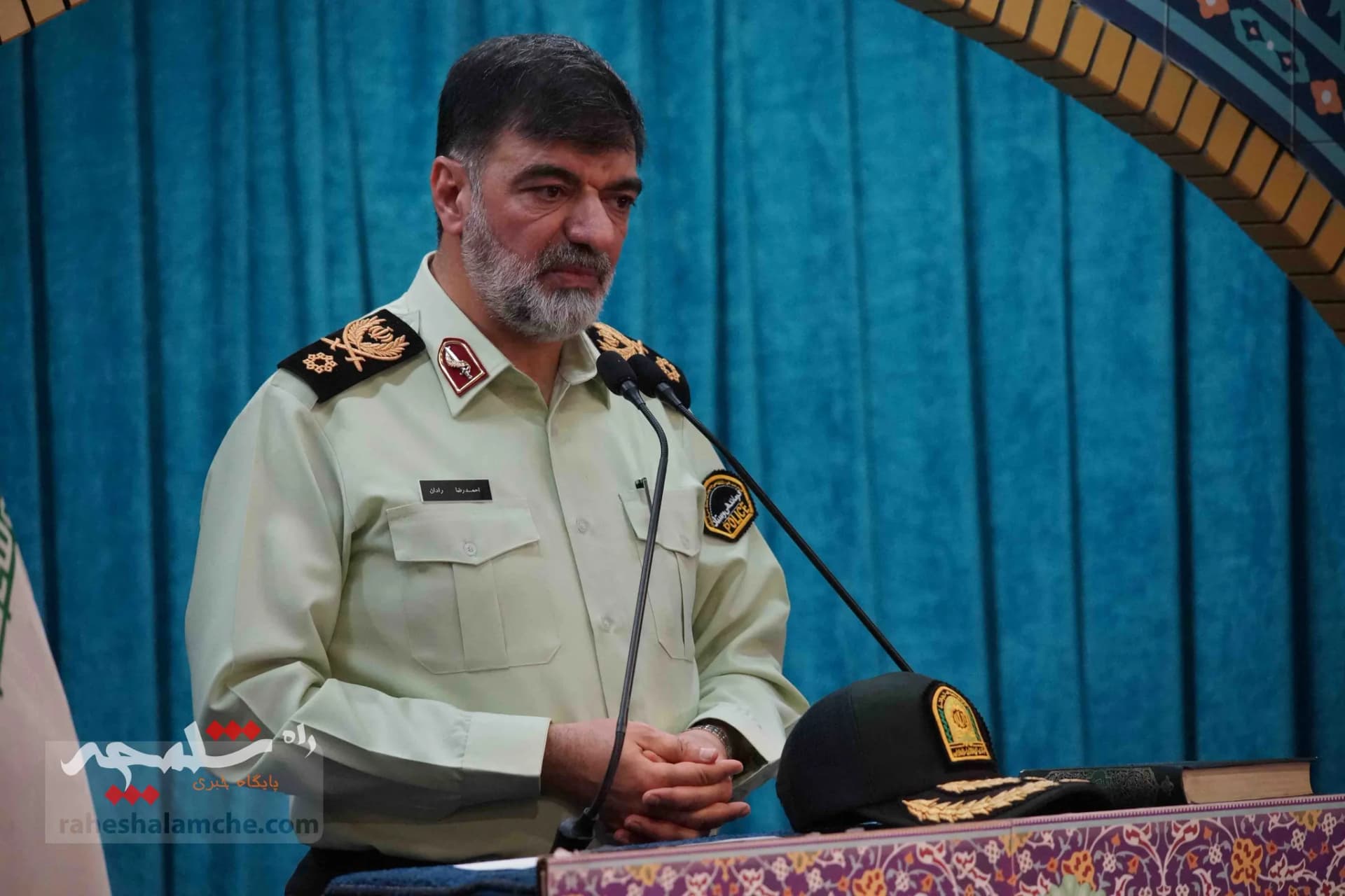 گزارش تصویری نمازجمعه تهران در هفته نیروی انتظامی — تصویر 14